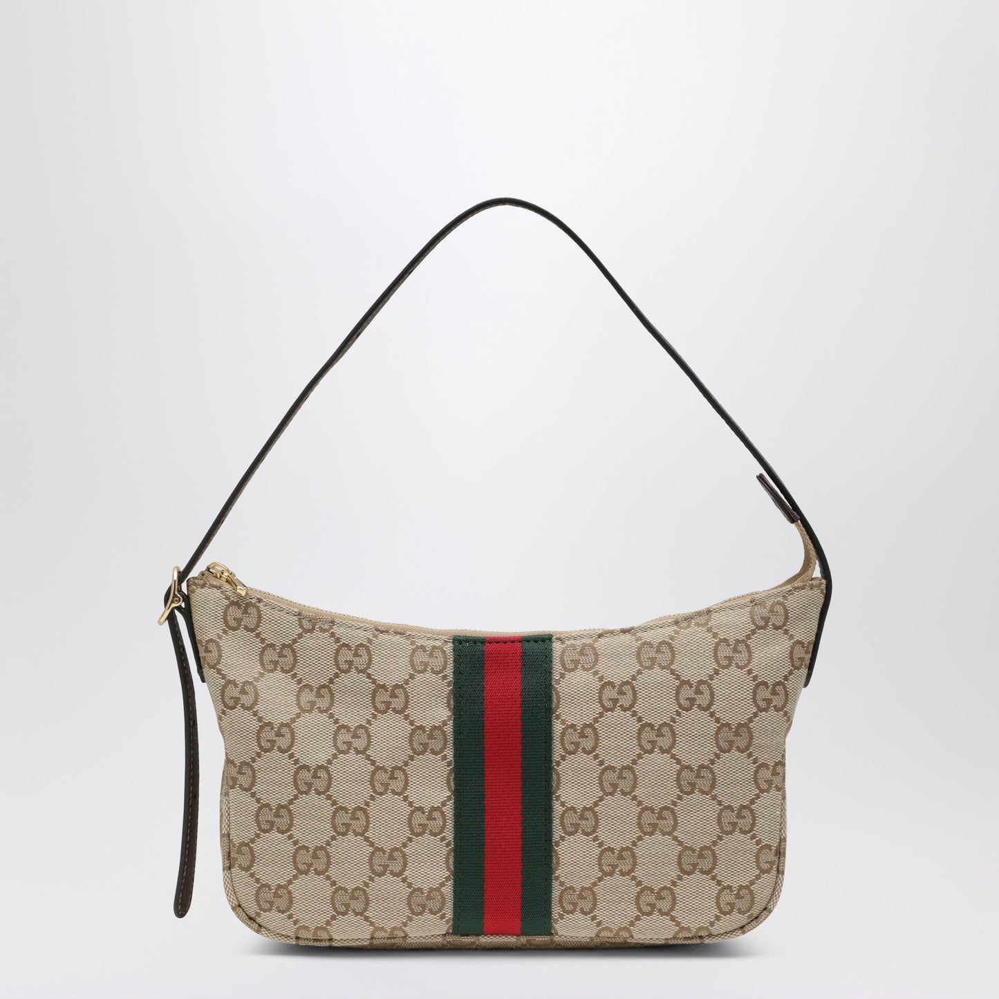 Gucci Small Beige Gg Pattern Bag Men