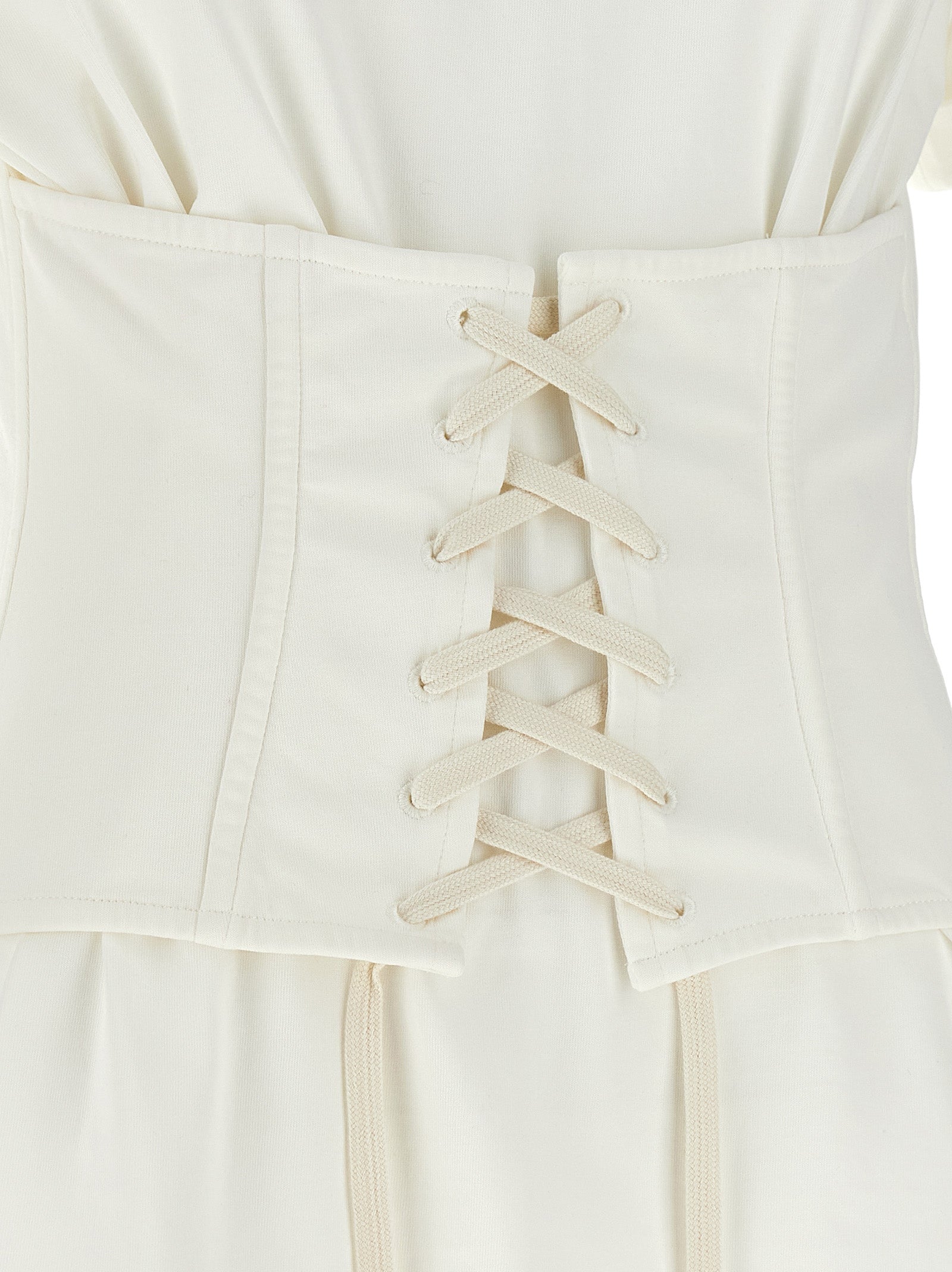 Mcqueen Women Corset T-Shirt ALEXANDER MCQUEEN