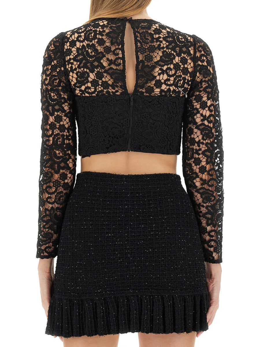 Self-Portrait Women Lace Top SELF-PORTRAIT