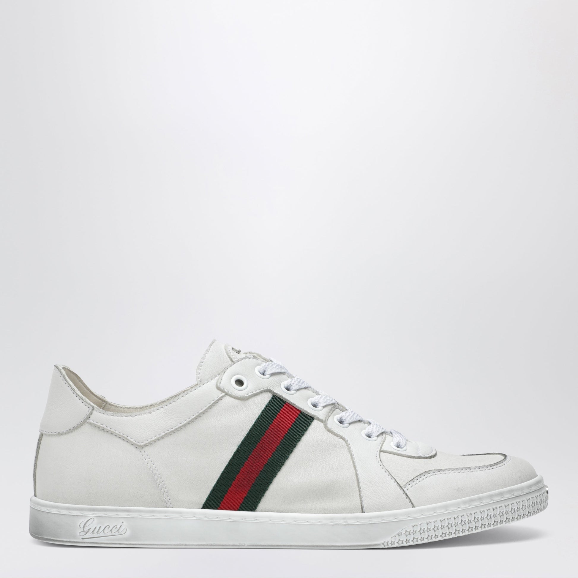 Gucci Low Stretch Sneakers White Women GUCCI