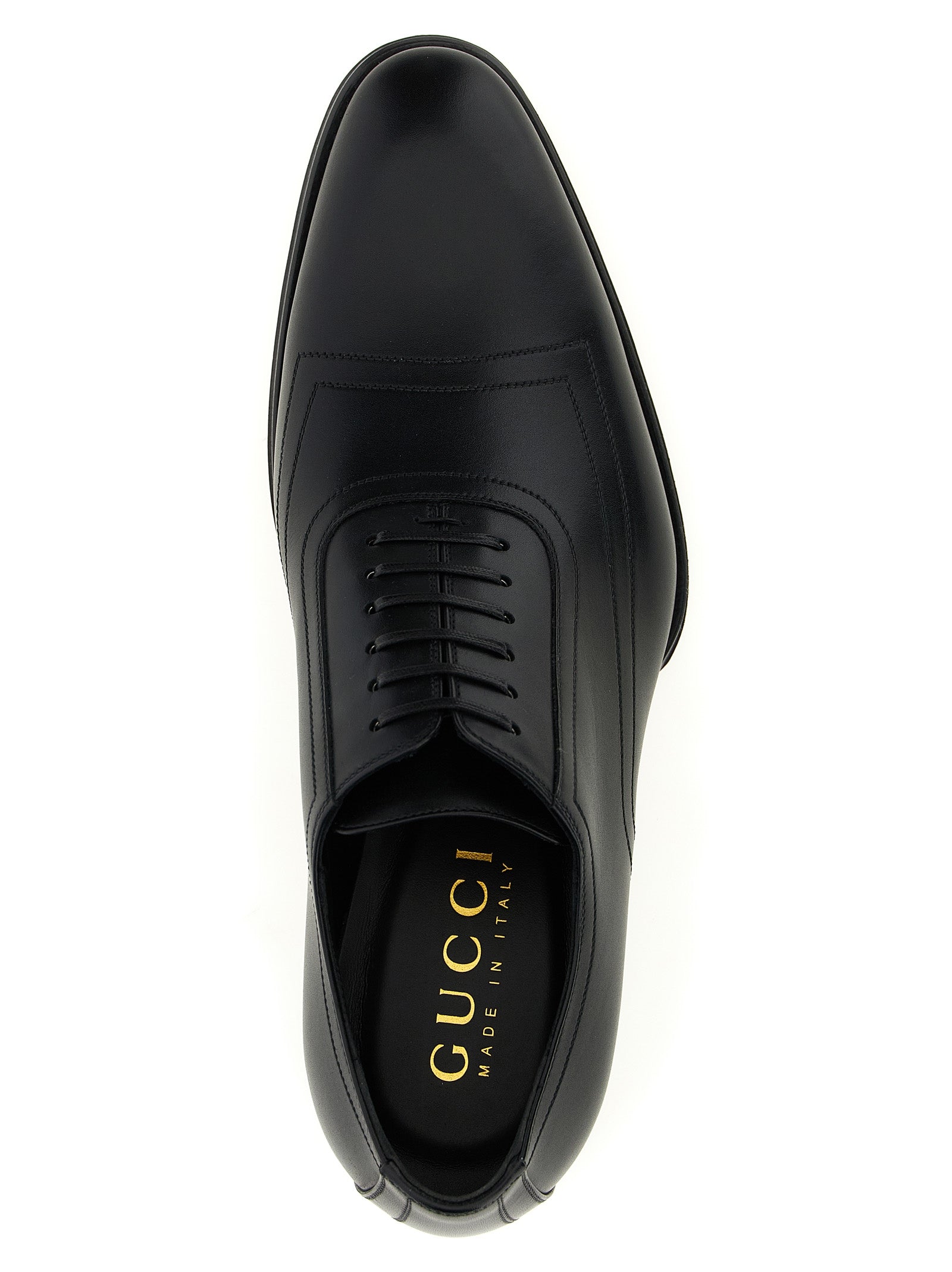 Gucci Men Lace-Up Leather GUCCI