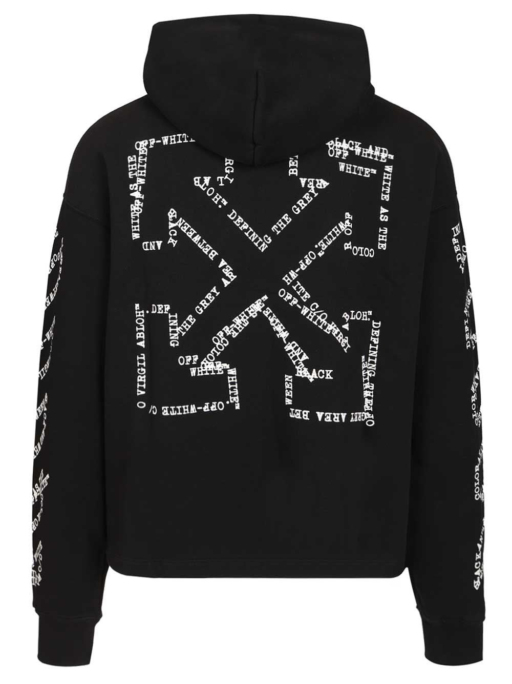 Off-White Men Type Arrow Hoodie OFF-WHITE