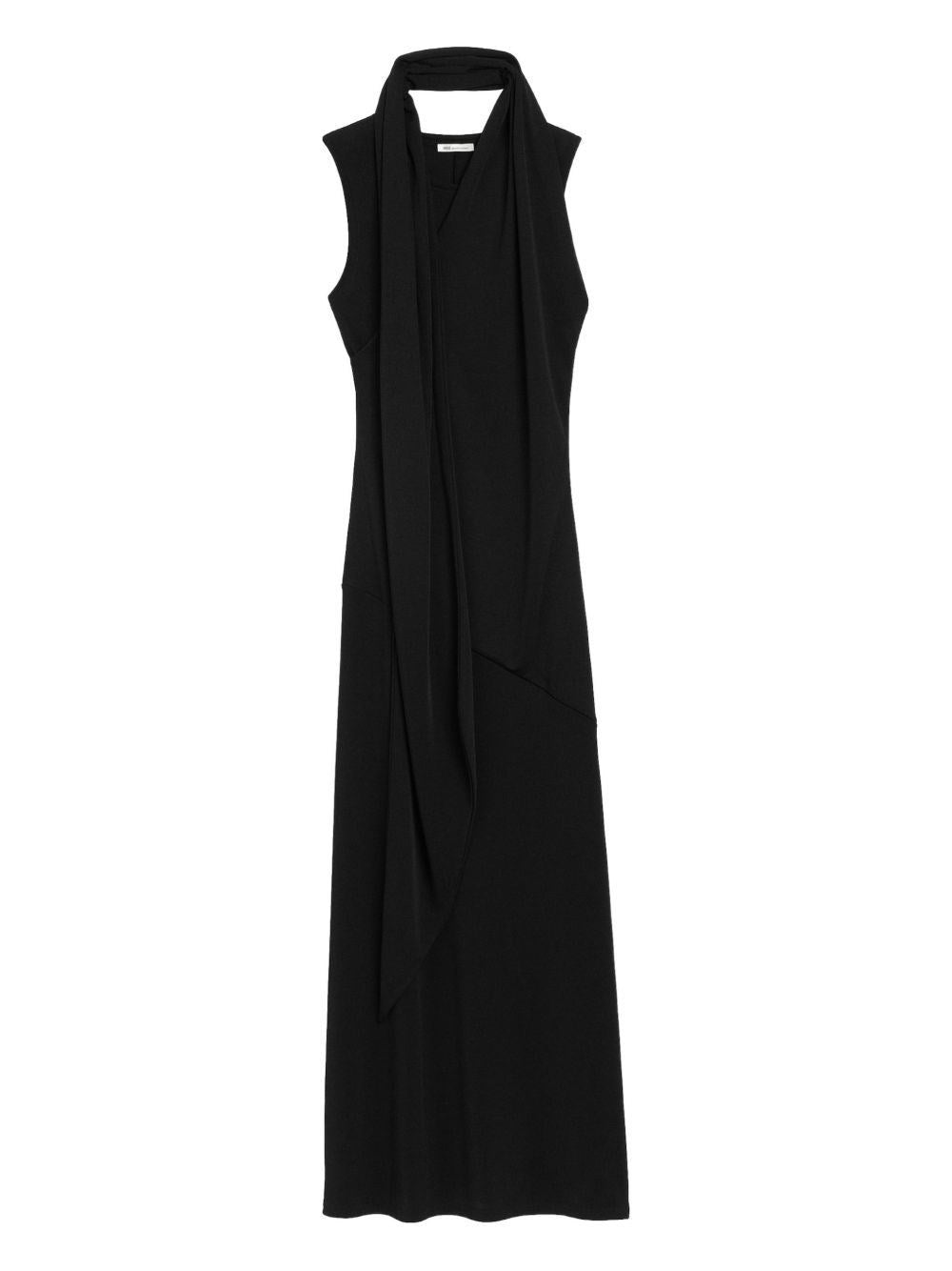 Ami Women Long Dress In Jersey Crepe AMI PARIS