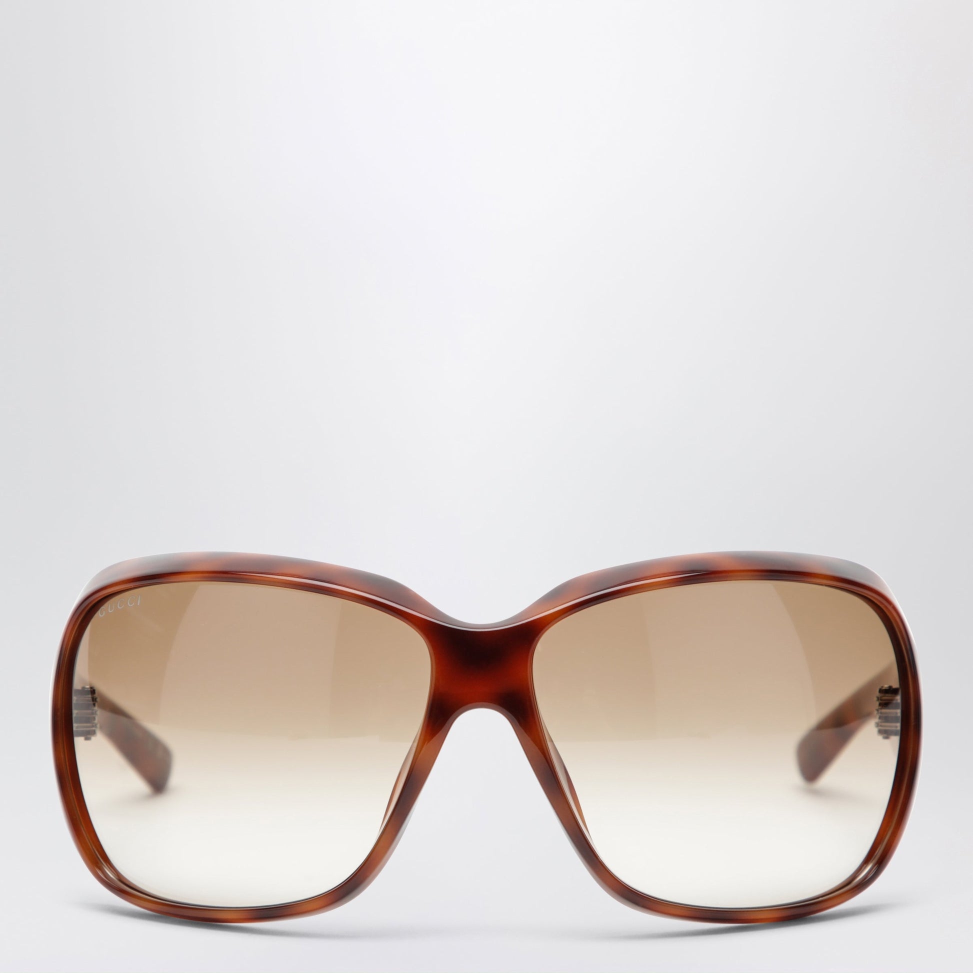 Gucci Havana Square Sunglasses Women GUCCI