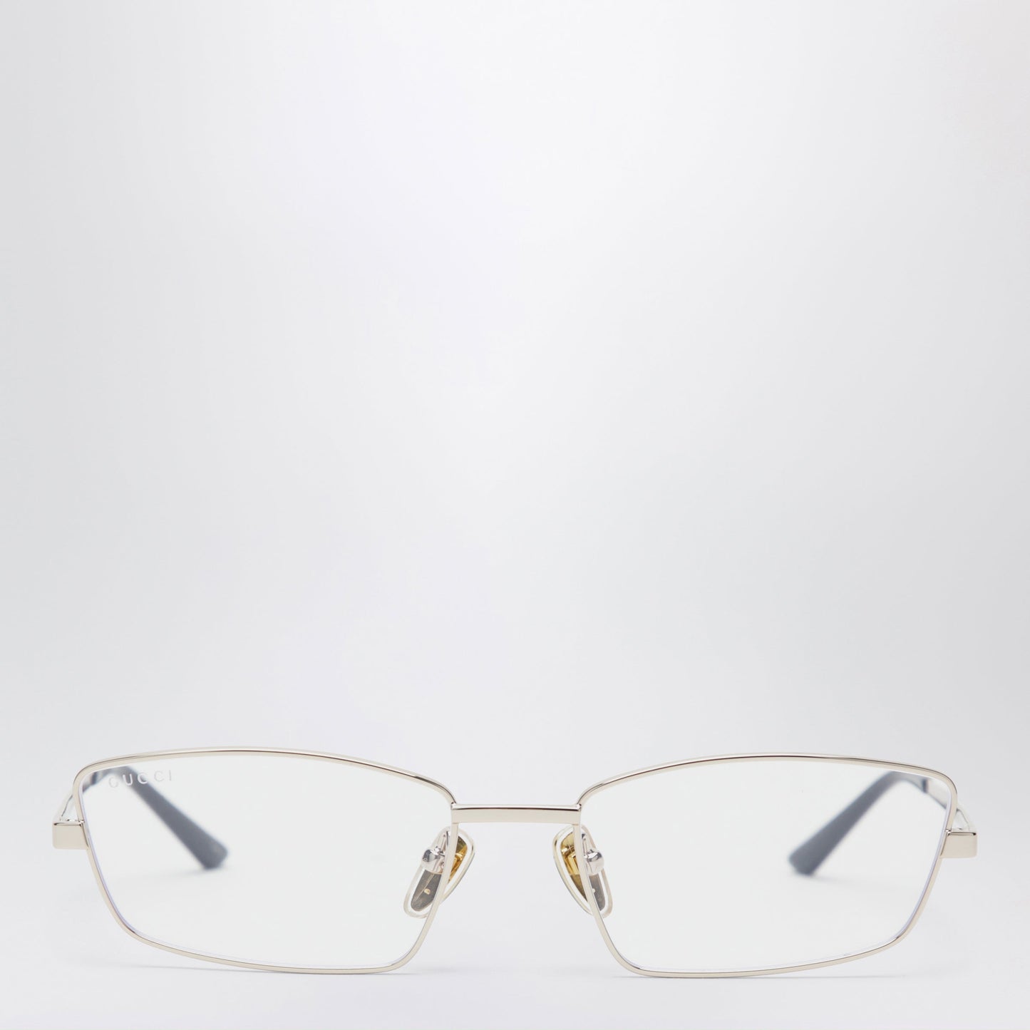 Gucci Gold-Tone Metal Frame Glasses Women GUCCI