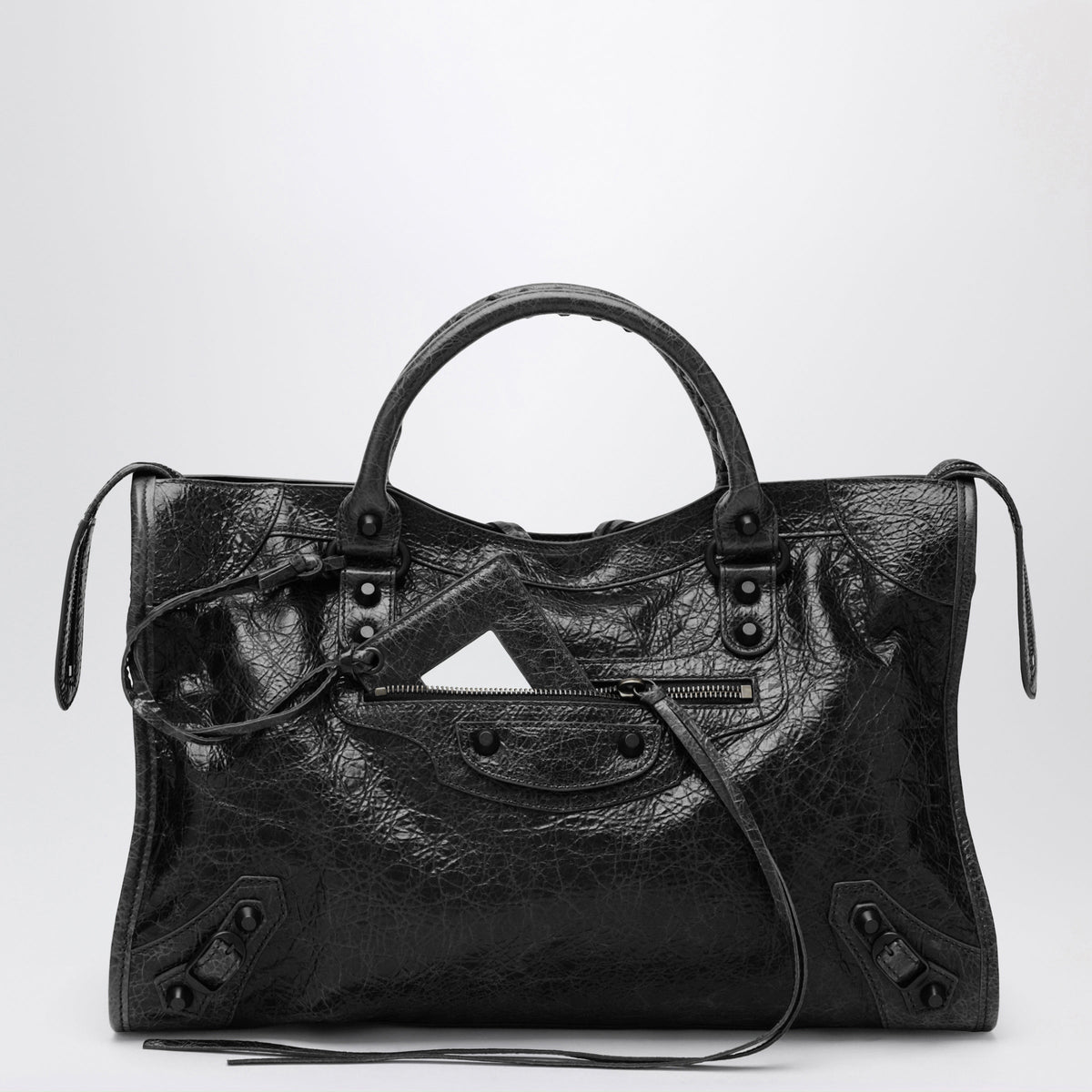 Balenciaga Medium Black Le City Handbag In Leather Women BALENCIAGA
