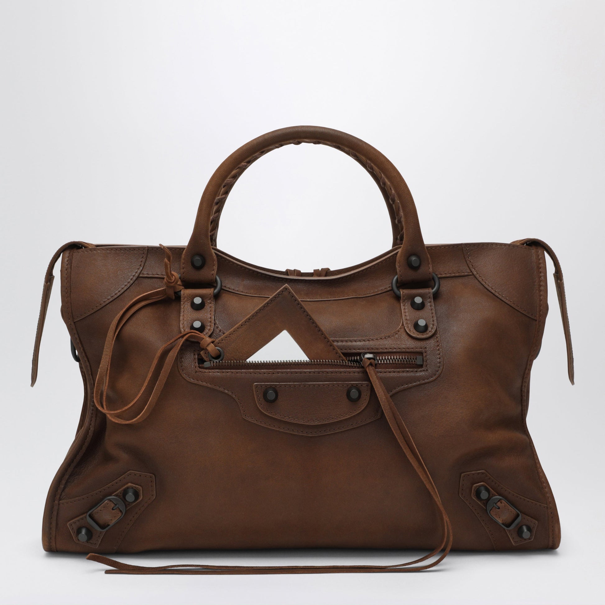 Balenciaga Le City Medium Caramel Leather Bag Women BALENCIAGA