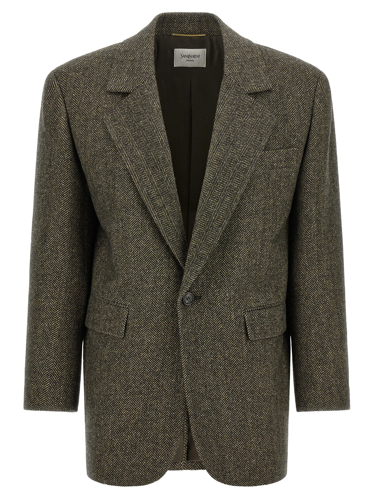 Saint Laurent Women Herringbone Blazer SAINT LAURENT