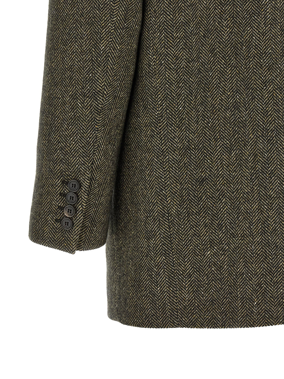 Saint Laurent Women Herringbone Blazer SAINT LAURENT