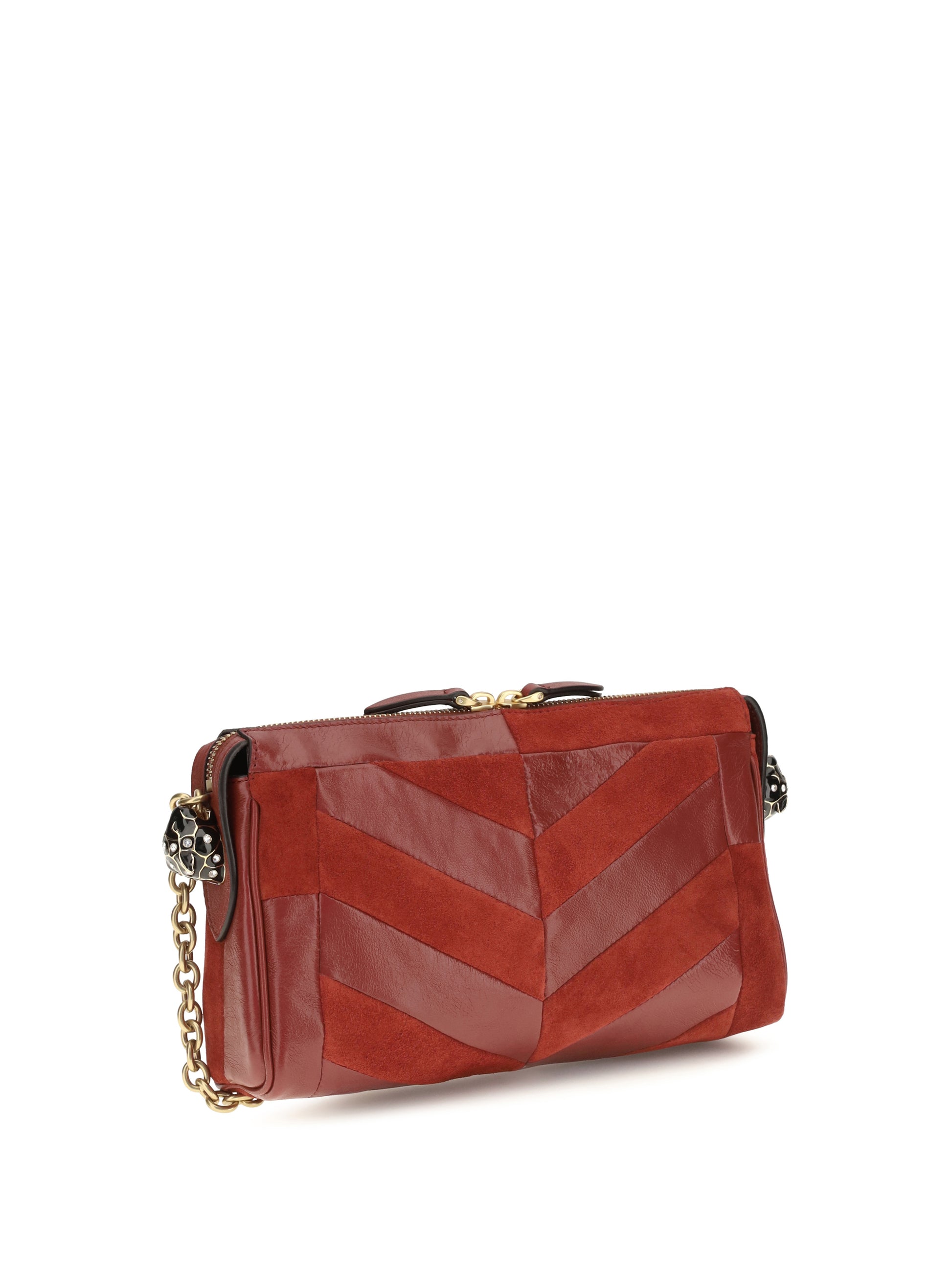 Valentino Garavani Women Panthea Shoulder Bag Chevron Pattern VALENTINO GARAVANI