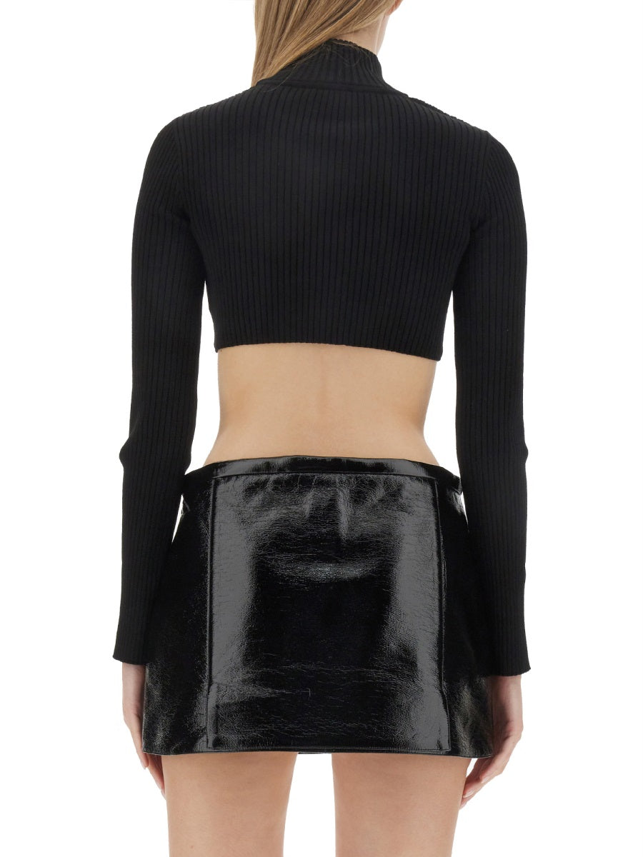 Courreges Women Cropped Shirt COURREGES