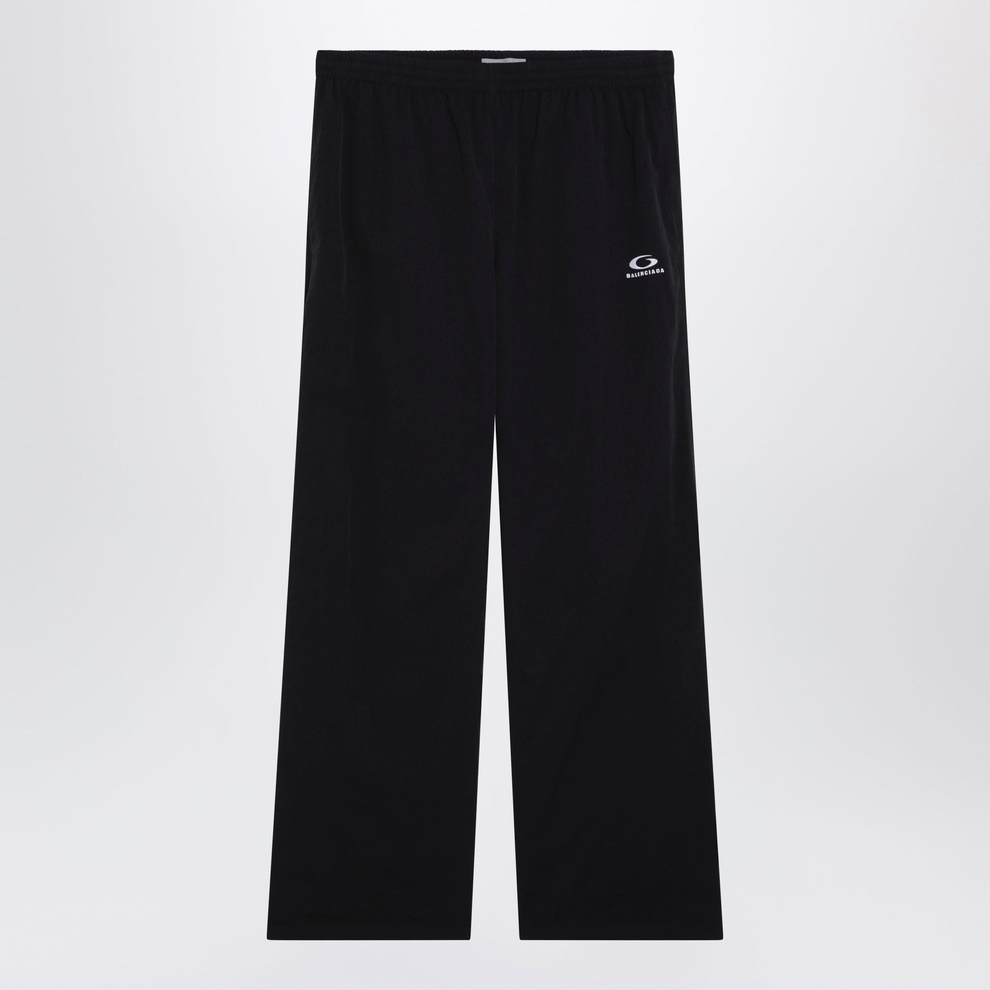 Balenciaga Black Trousers In Loop Sports Icon Technical Polyamide Men BALENCIAGA
