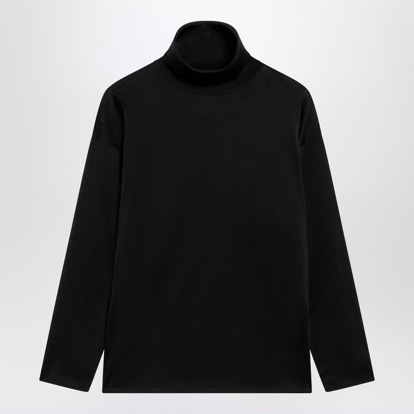 Gucci Black Silk Turtleneck Sweater Women GUCCI