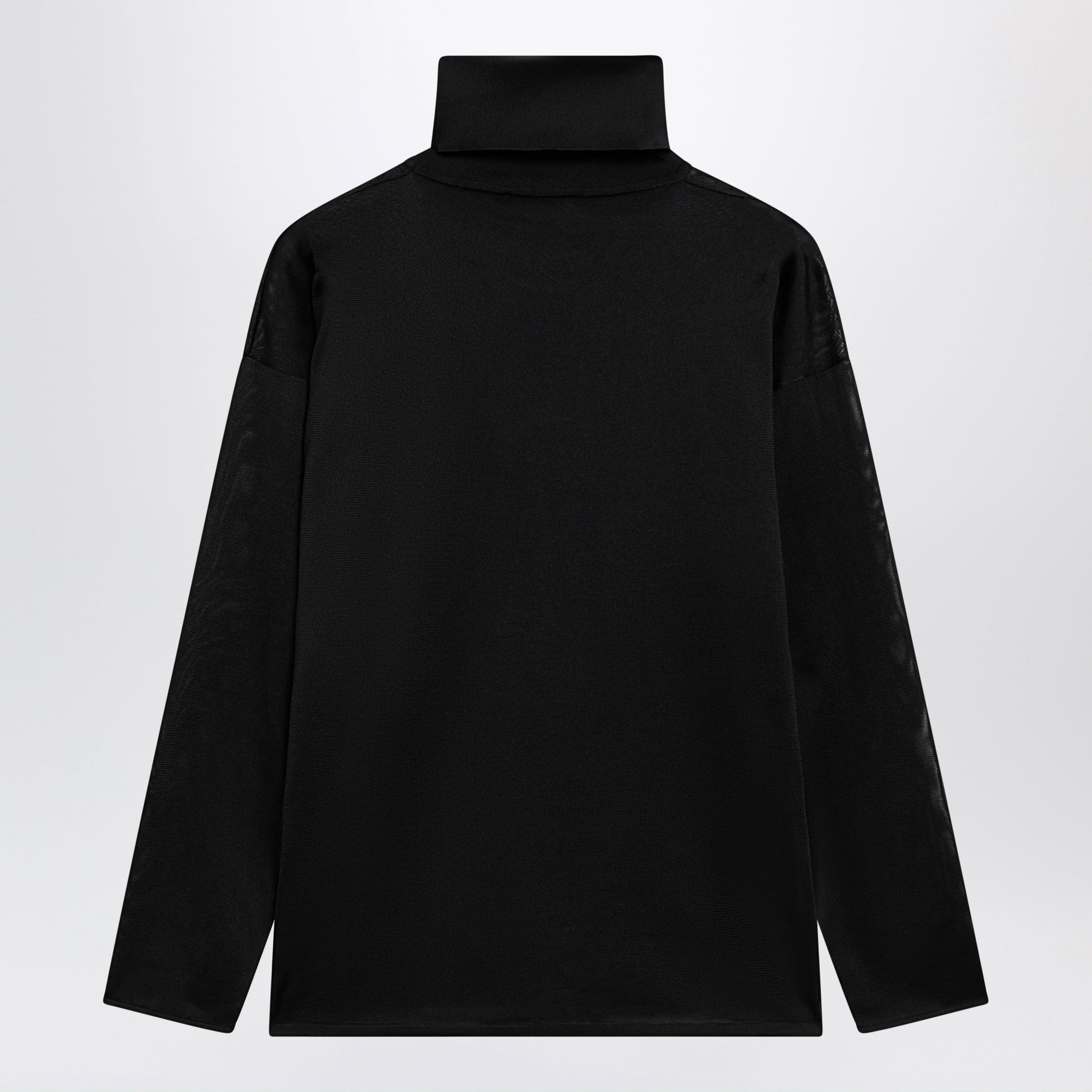 Gucci Black Silk Turtleneck Sweater Women GUCCI