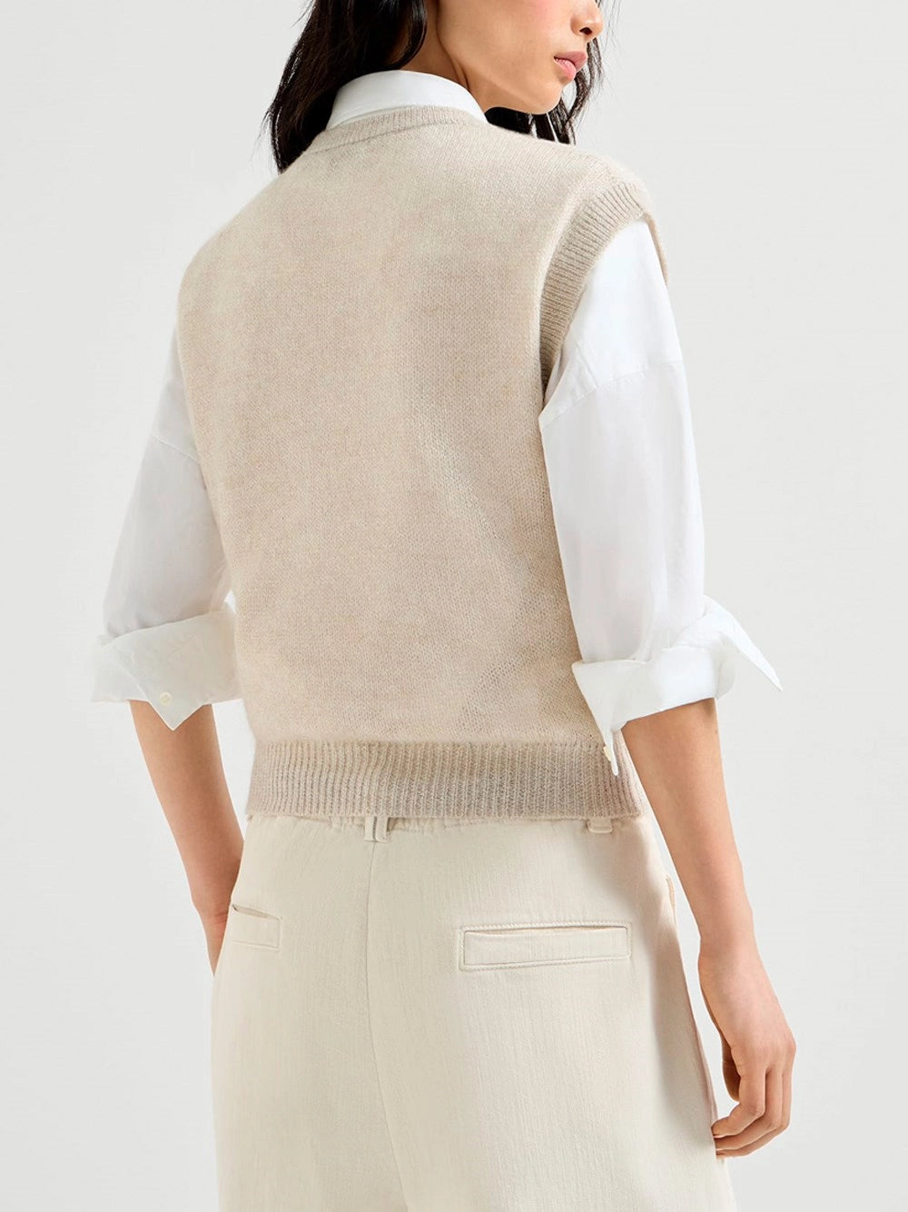 Brunello Cucinelli Women Knitted Vest BRUNELLO CUCINELLI