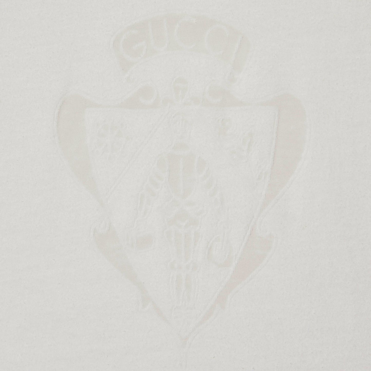 Gucci White Cotton T-Shirt With Logo Crest Women GUCCI