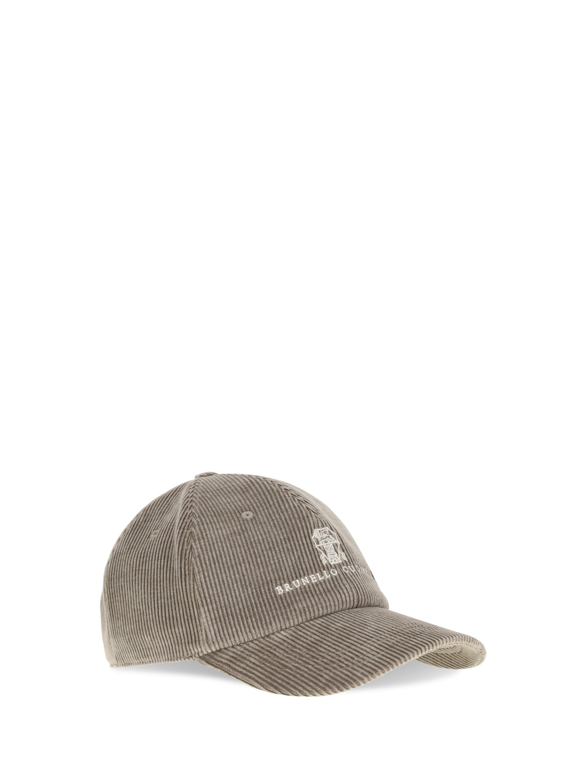 Brunello Cucinelli Men Ribbed Baseball Cap BRUNELLO CUCINELLI