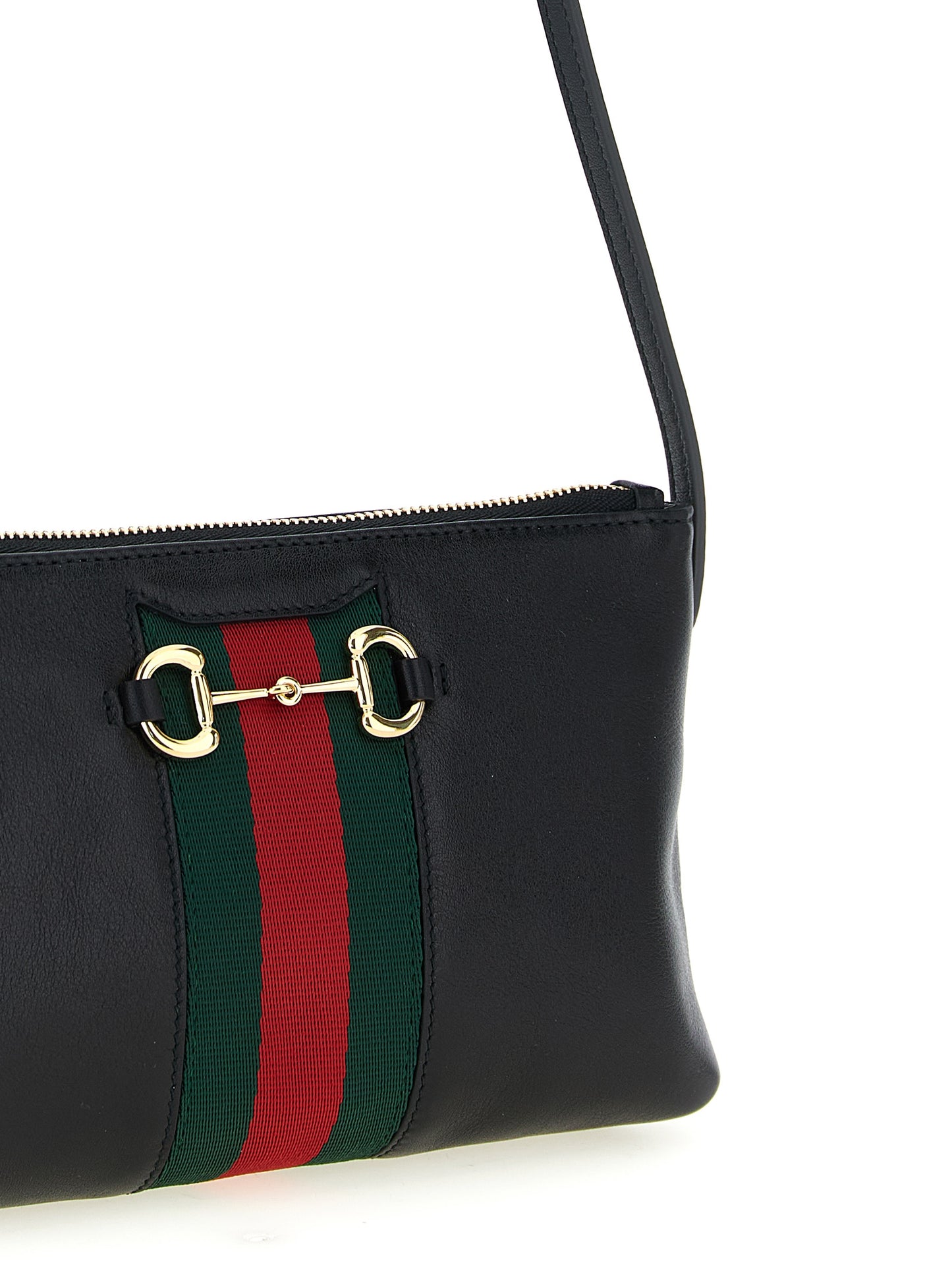 Gucci Women 'Gucci Horsebit Web' Shoulder Bag GUCCI