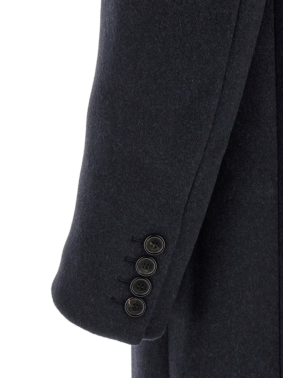 Saint Laurent Men Double-Breasted Coat SAINT LAURENT