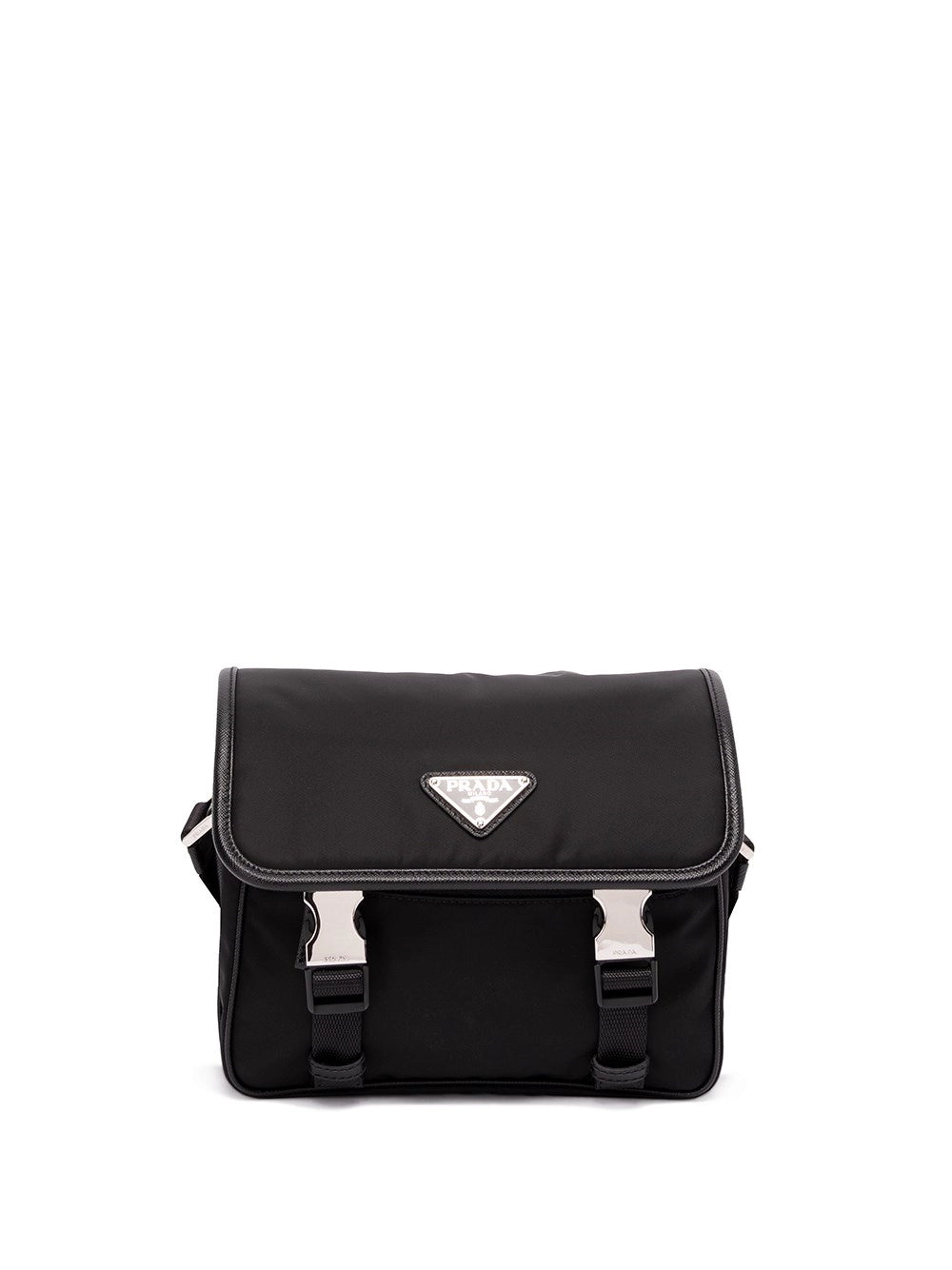 Prada Men Re-Nylon And Saffiano Leather Shoulder Bag PRADA