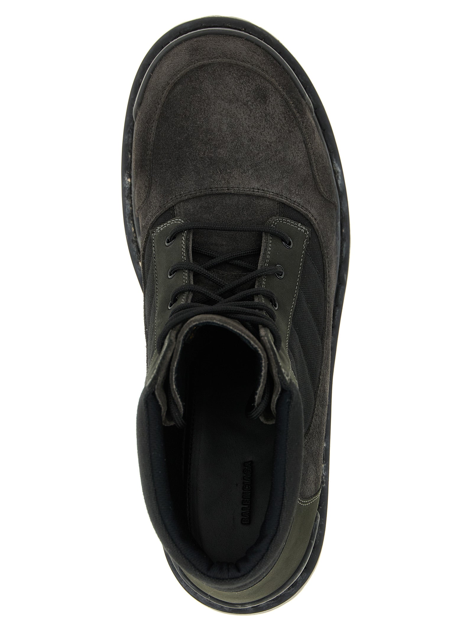 Balenciaga Men 'Combat Strike' Ankle Boots BALENCIAGA