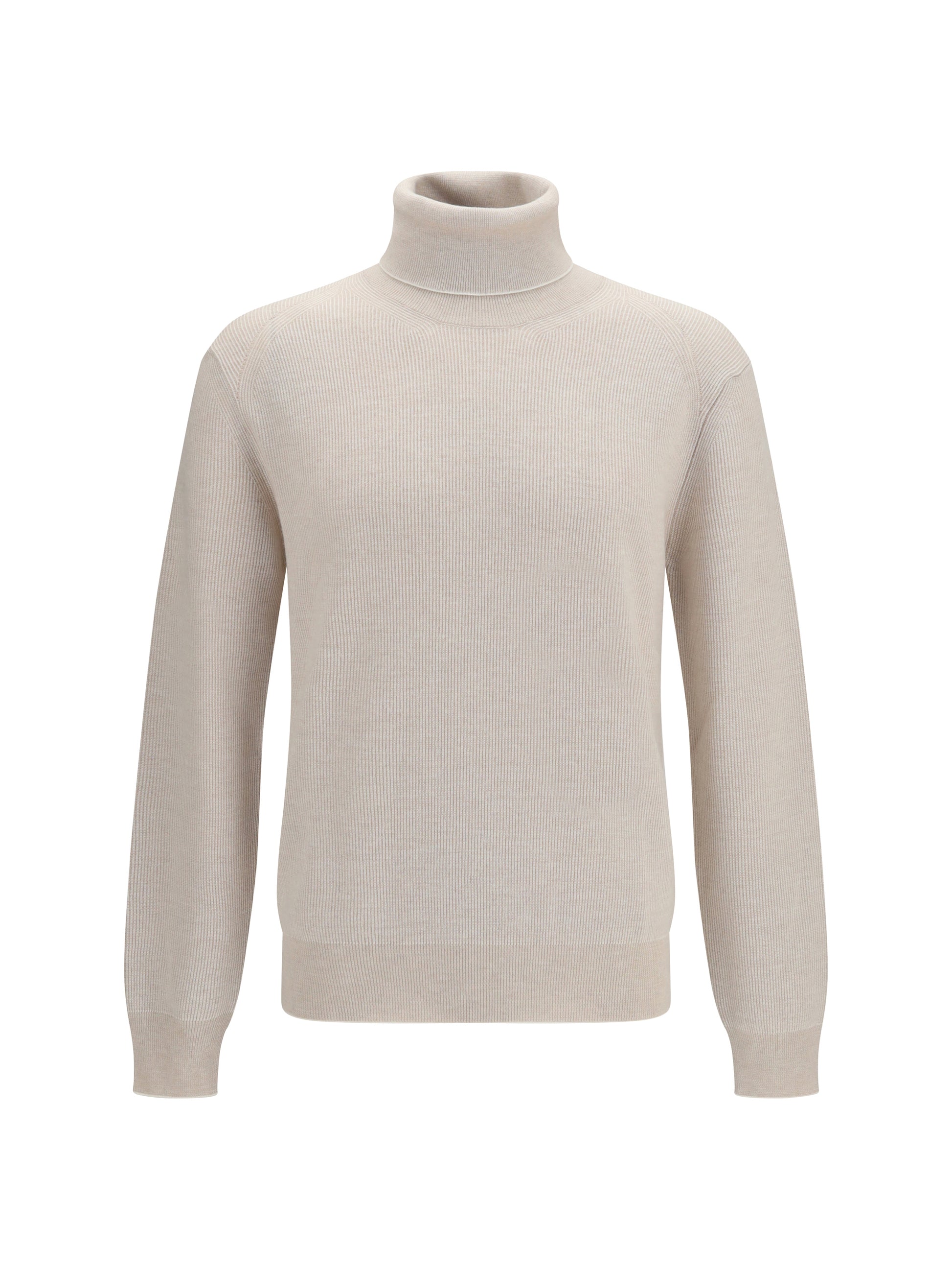 Brioni Men Wool And Cashmere Turtleneck Sweater BRIONI