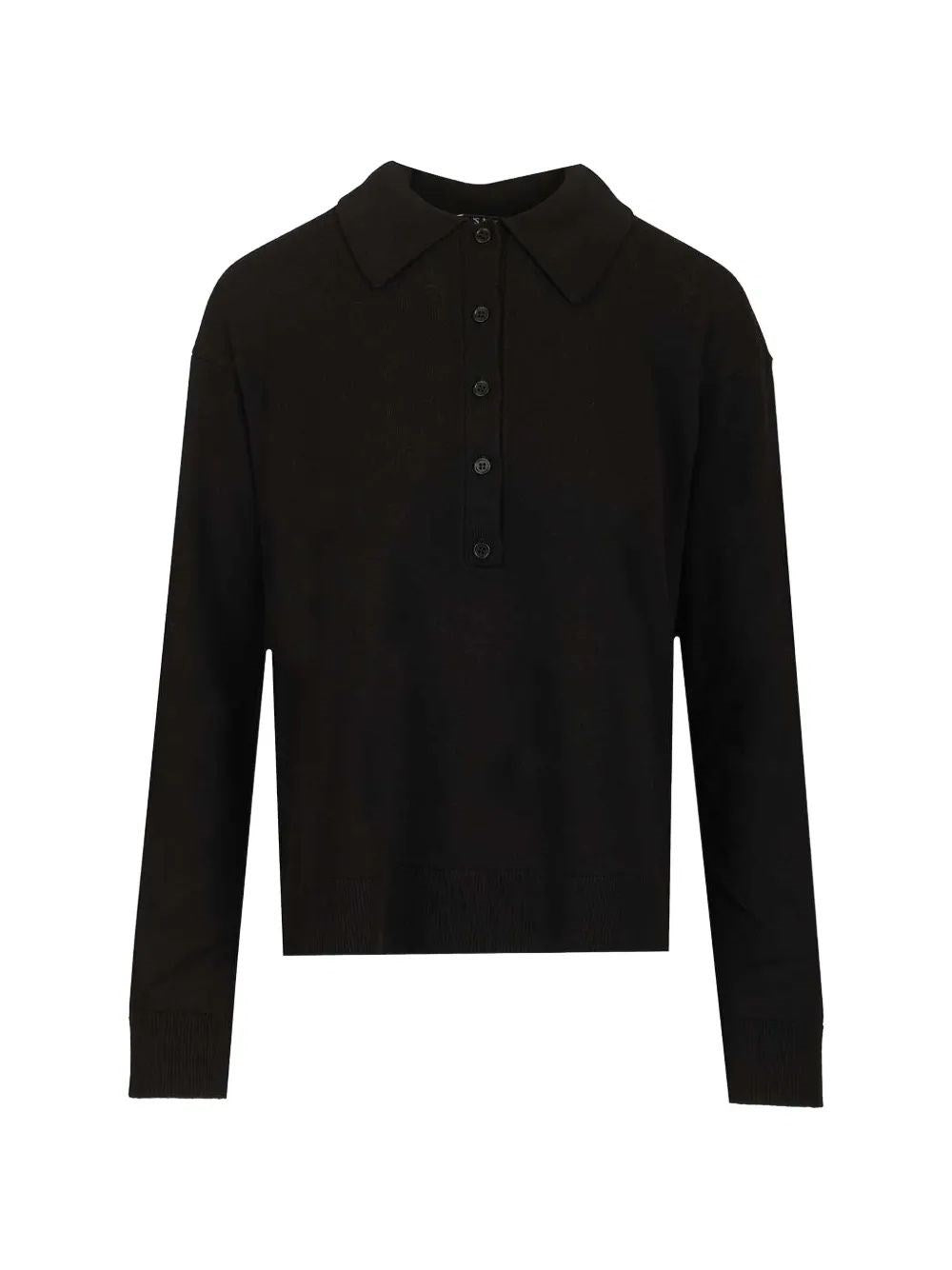 'S Max Mara Women Frisia Wool Polo Shirt S MAX MARA