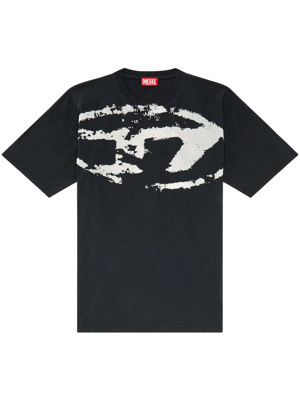 Diesel Men T-Boxt T-Shirt With Flocked Logo DIESEL