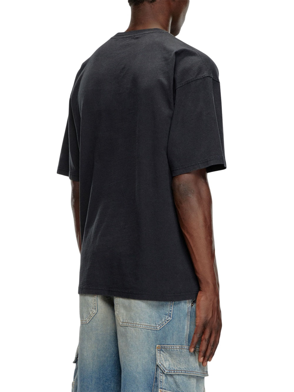 Diesel Men T-Boxt T-Shirt With Flocked Logo DIESEL