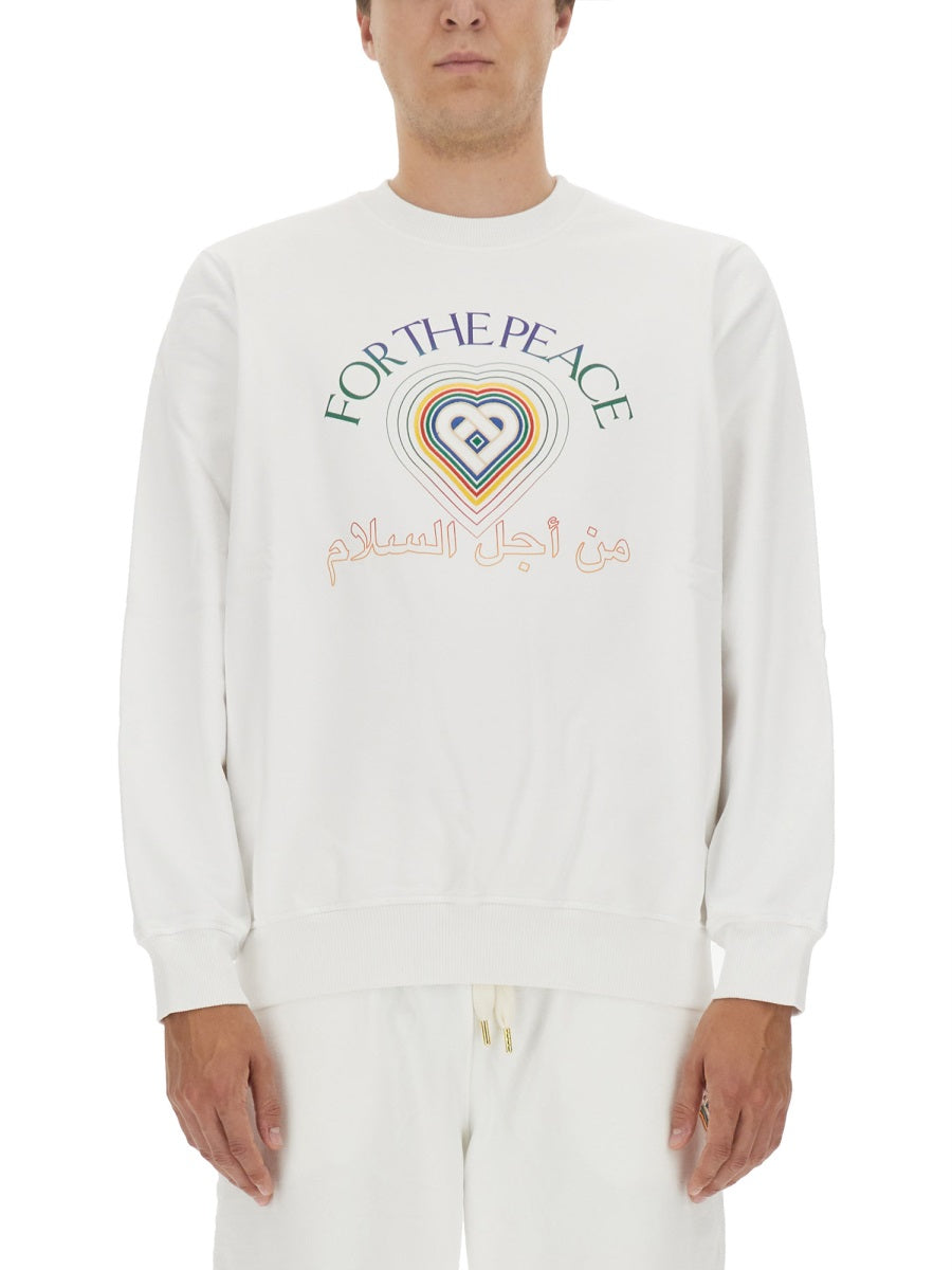 Casablanca Men Sweatshirt With Logo CASABLANCA