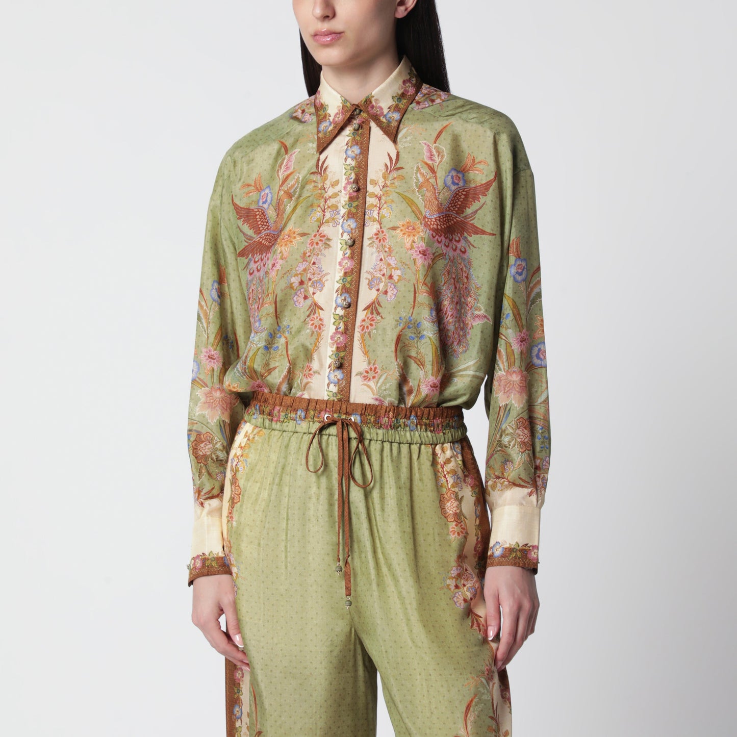 Zimmermann Indra Shirt With Floral Print Women ZIMMERMANN