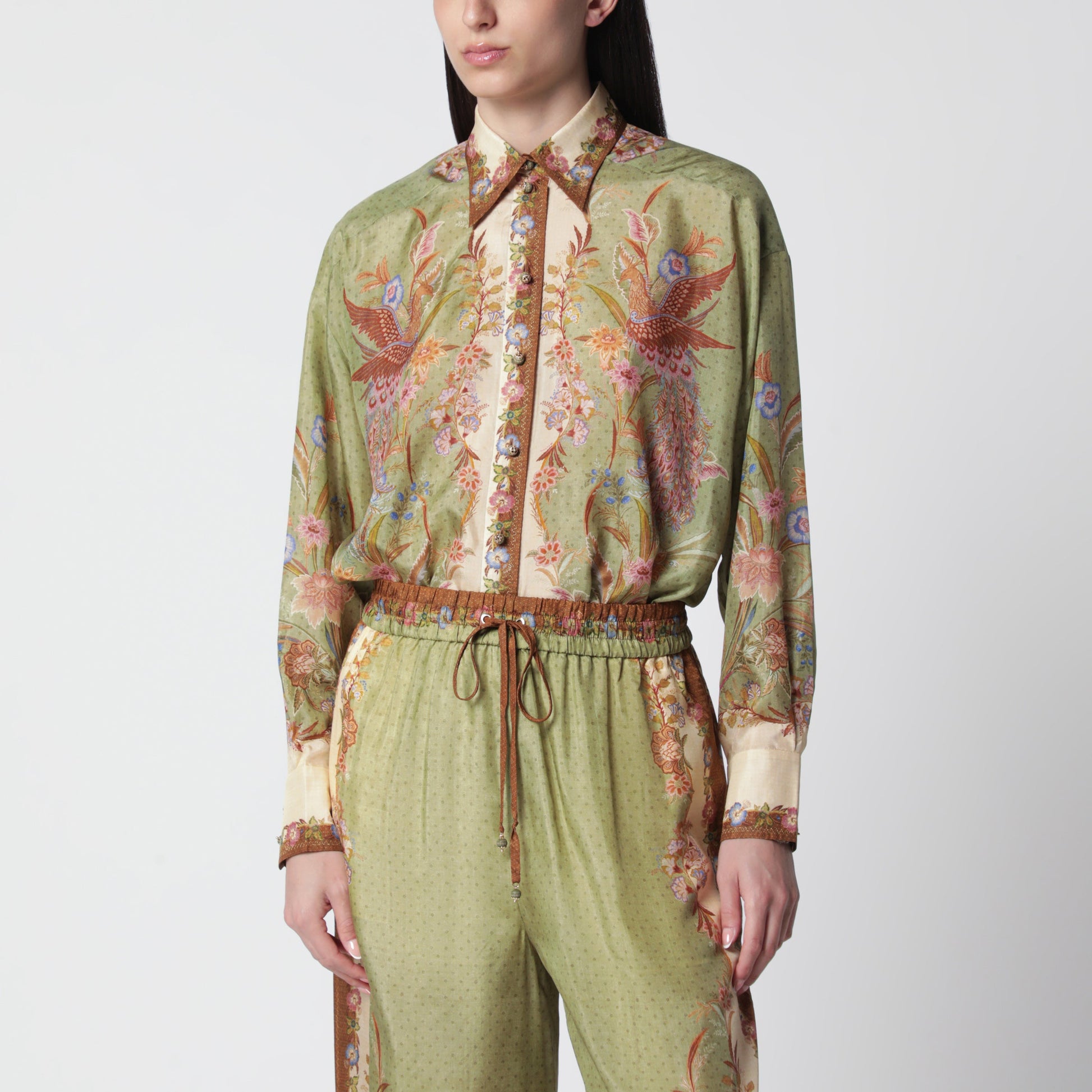 Zimmermann Indra Shirt With Floral Print Women ZIMMERMANN
