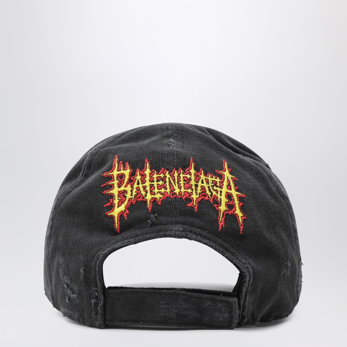 Balenciaga Sacre Cå“Ur Cotton Drill Baseball Cap In Faded Black Men BALENCIAGA