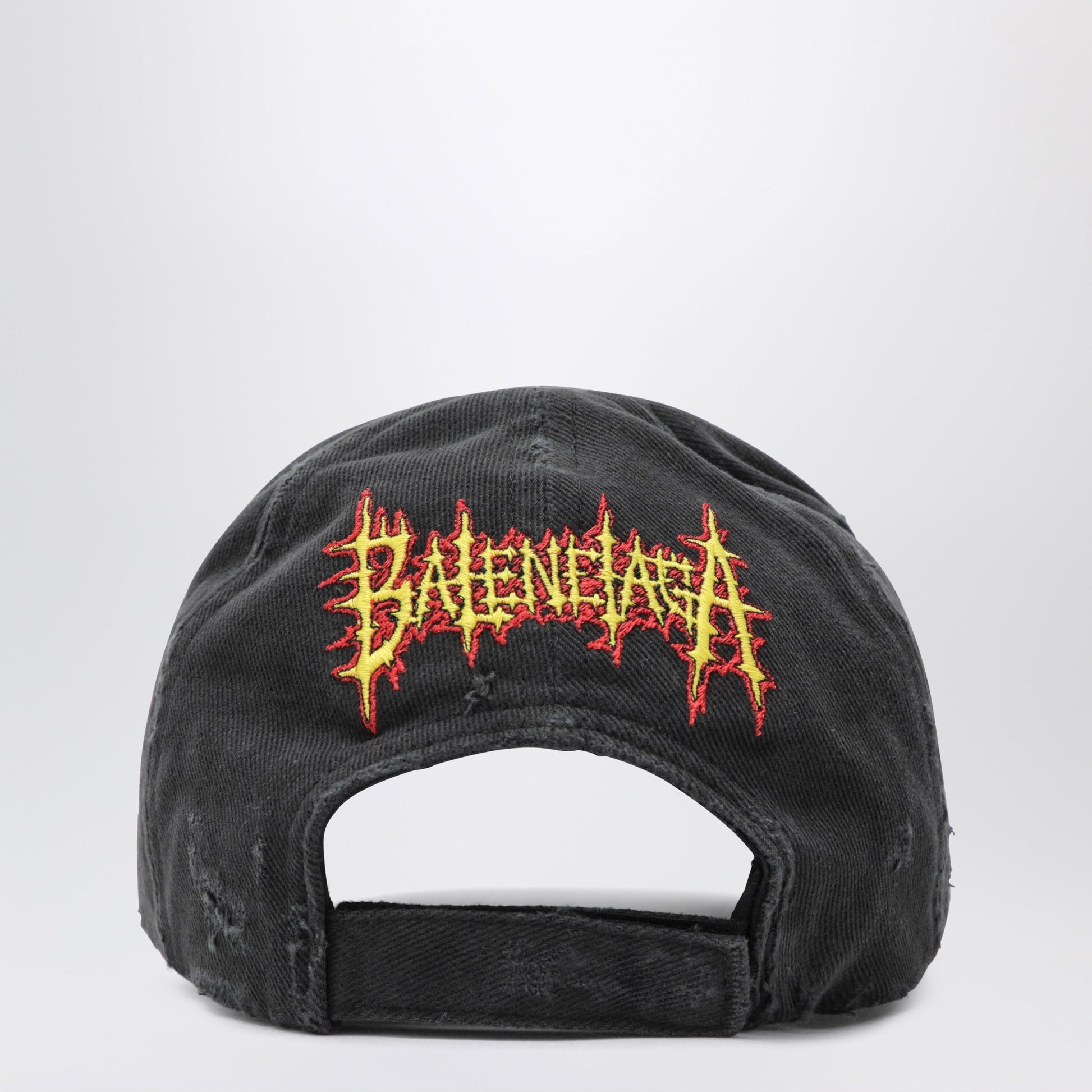 Balenciaga Sacre Cå“Ur Cotton Drill Baseball Cap In Faded Black Men BALENCIAGA