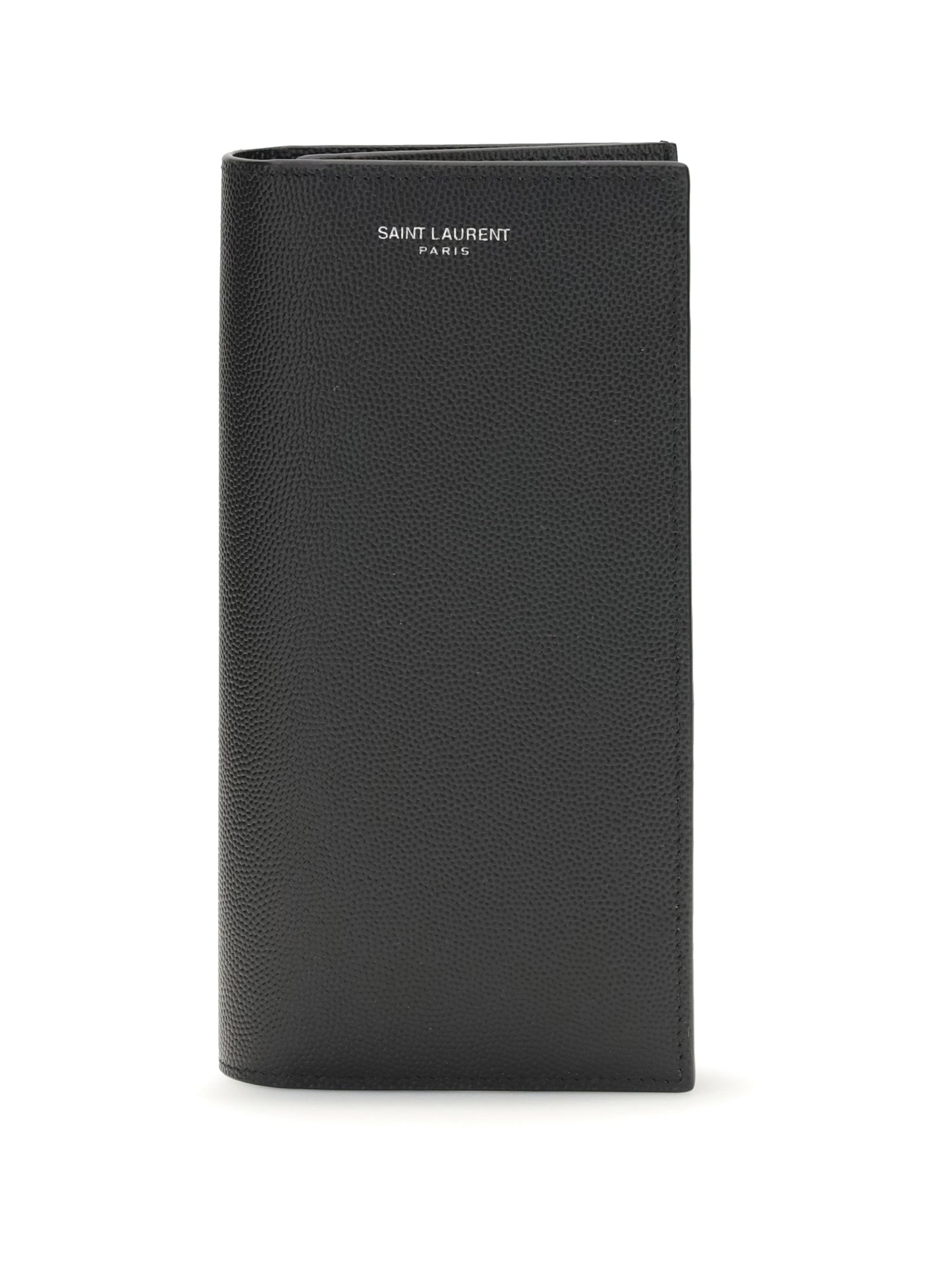 Saint Laurent Men Grained Leather Wallet SAINT LAURENT