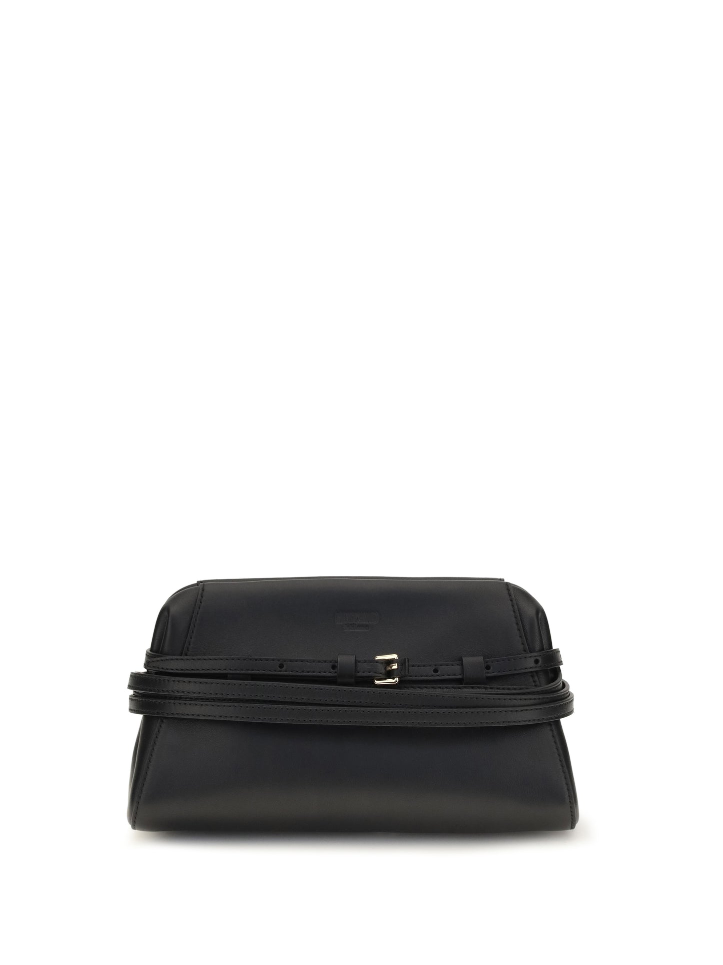 Moschino Women Belt-Detail Clutch MOSCHINO