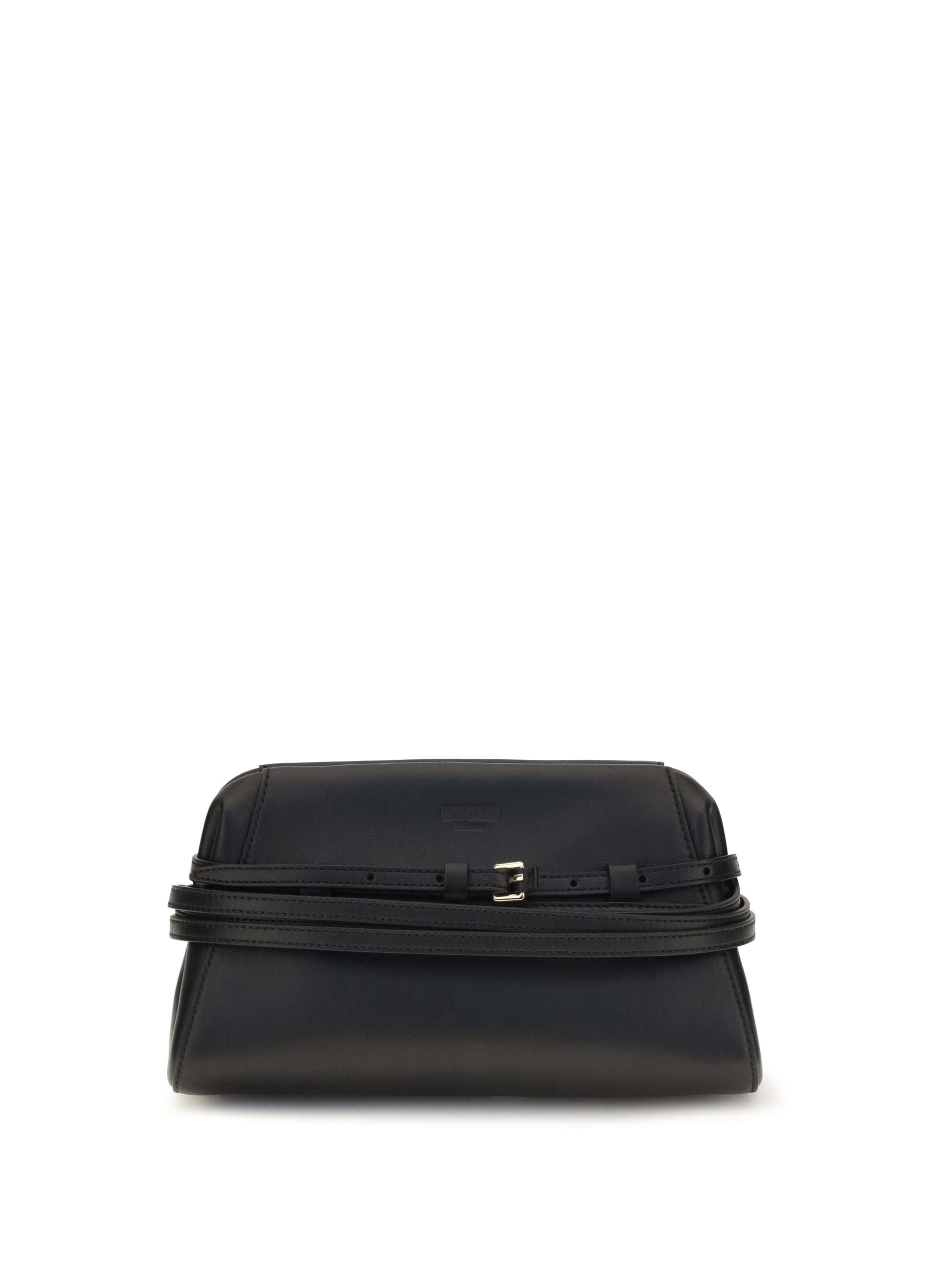Moschino Women Belt-Detail Clutch MOSCHINO
