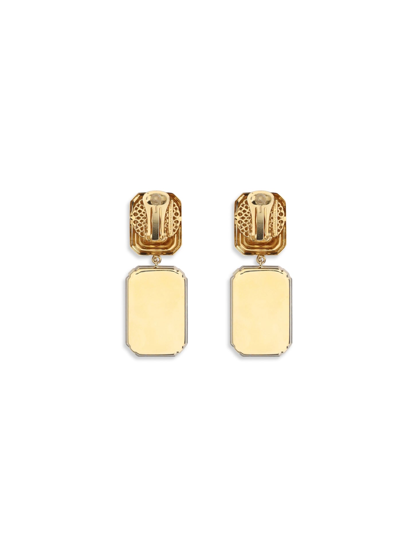 Alessandra Rich Women Clip-On Earrings With Crystal Drop ALESSANDRA RICH