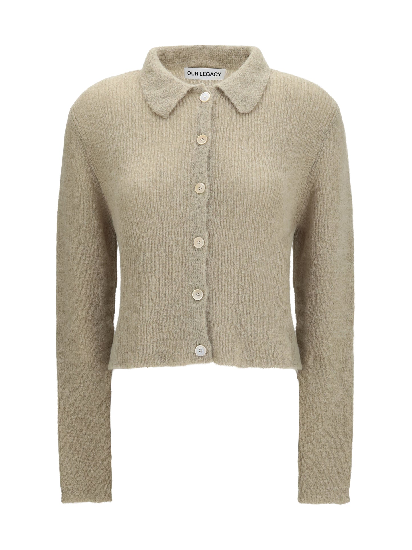 Our Legacy Women Polo Collar Sweater With Buttons OUR LEGACY