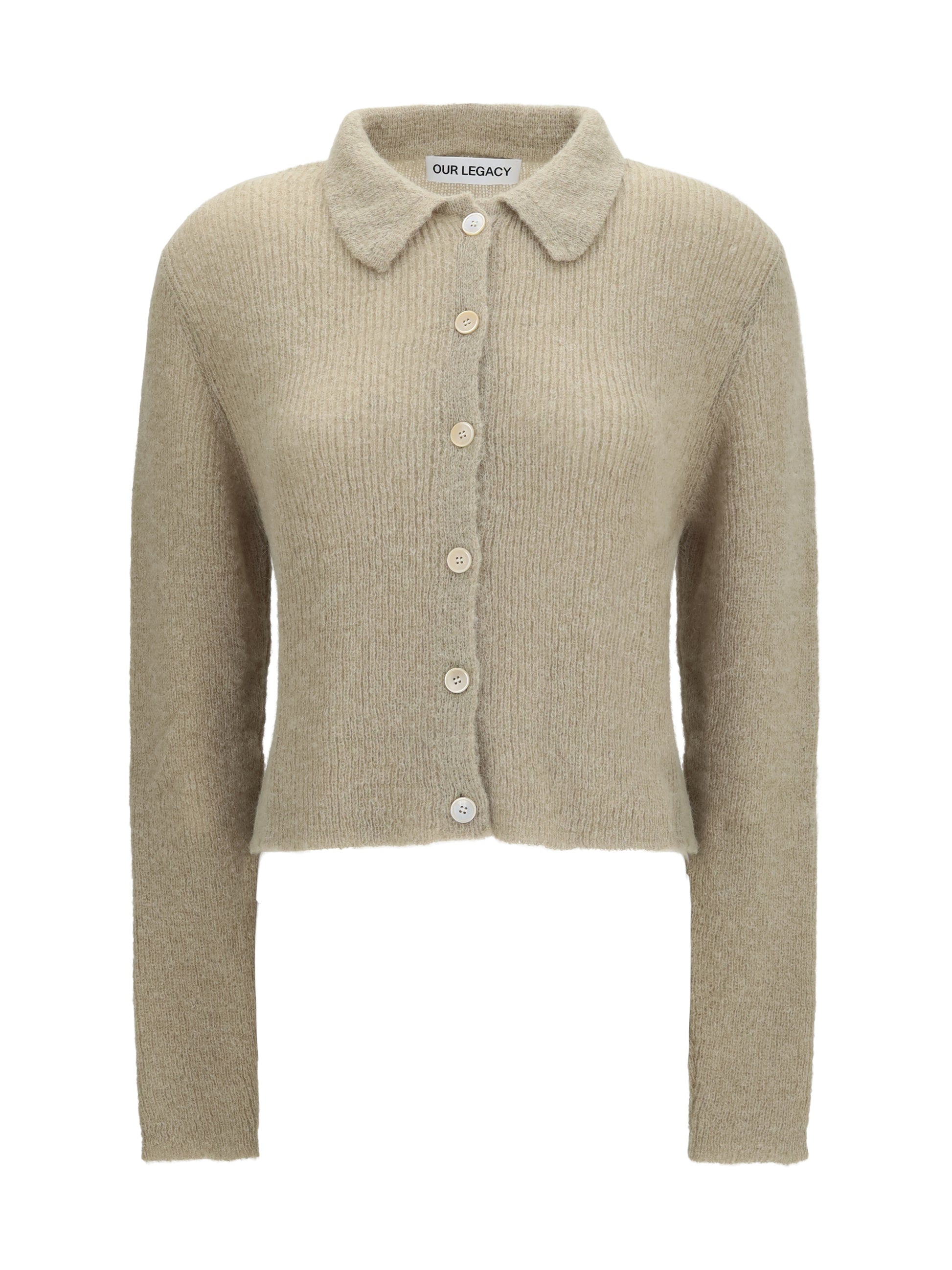 Our Legacy Women Polo Collar Sweater With Buttons OUR LEGACY