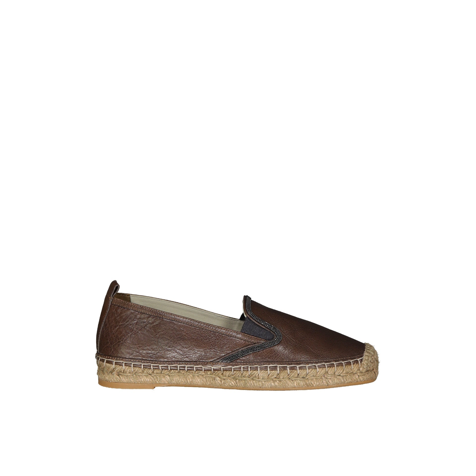 Brunello Cucinelli Leather Espadrilles Women BRUNELLO CUCINELLI