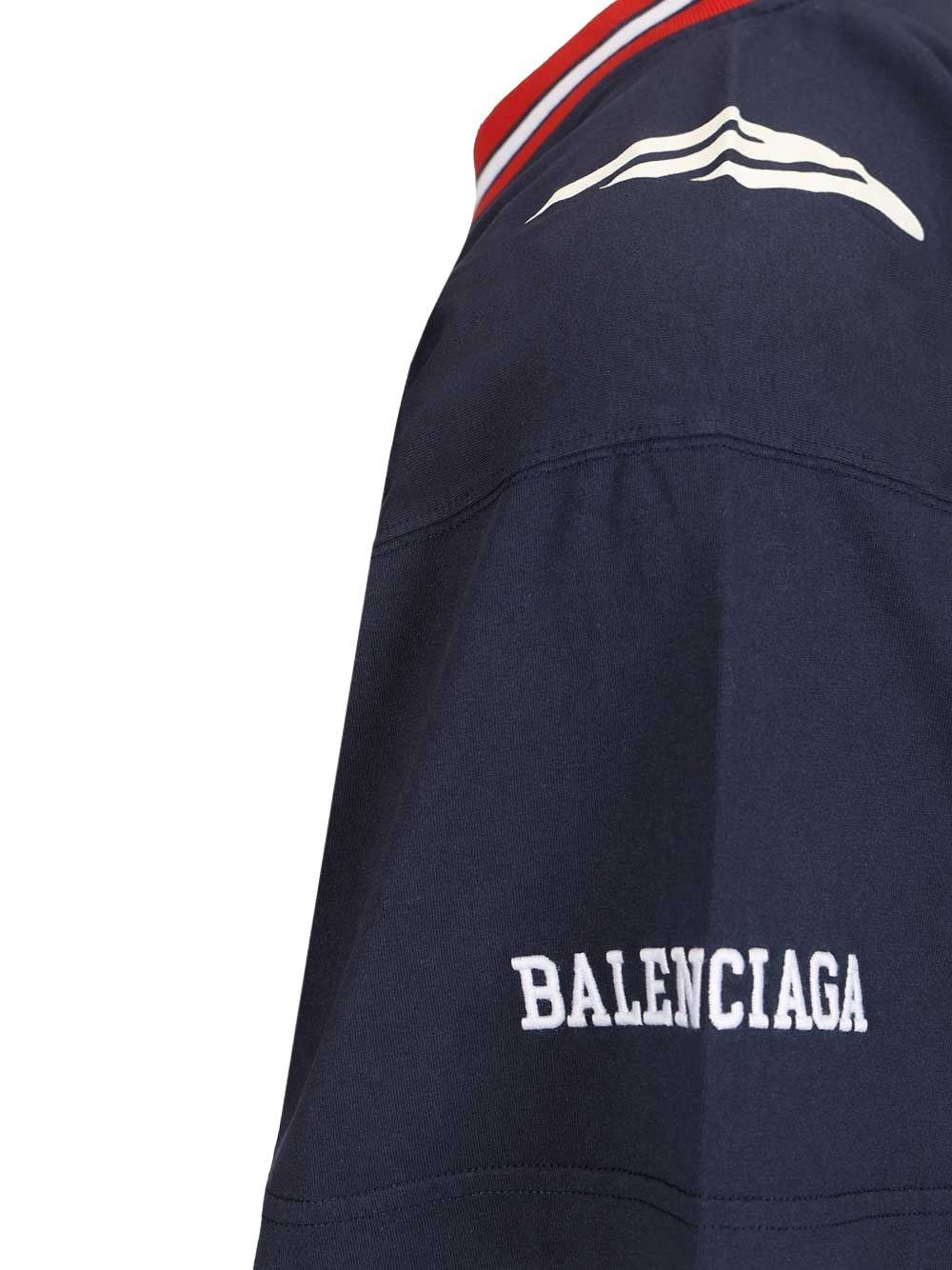 Balenciaga Men 3B Football T-Shirt BALENCIAGA