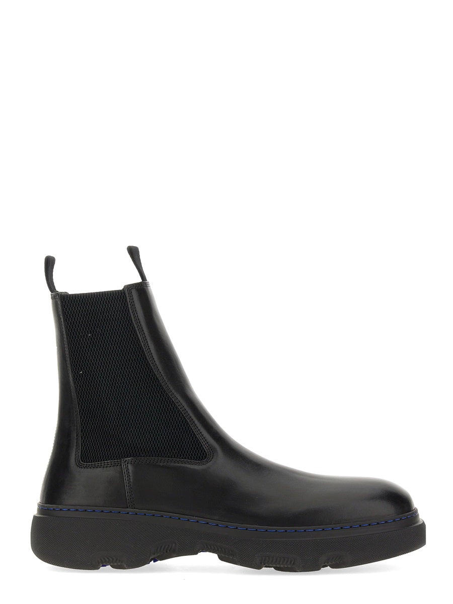 Burberry Men Leather Boot BURBERRY