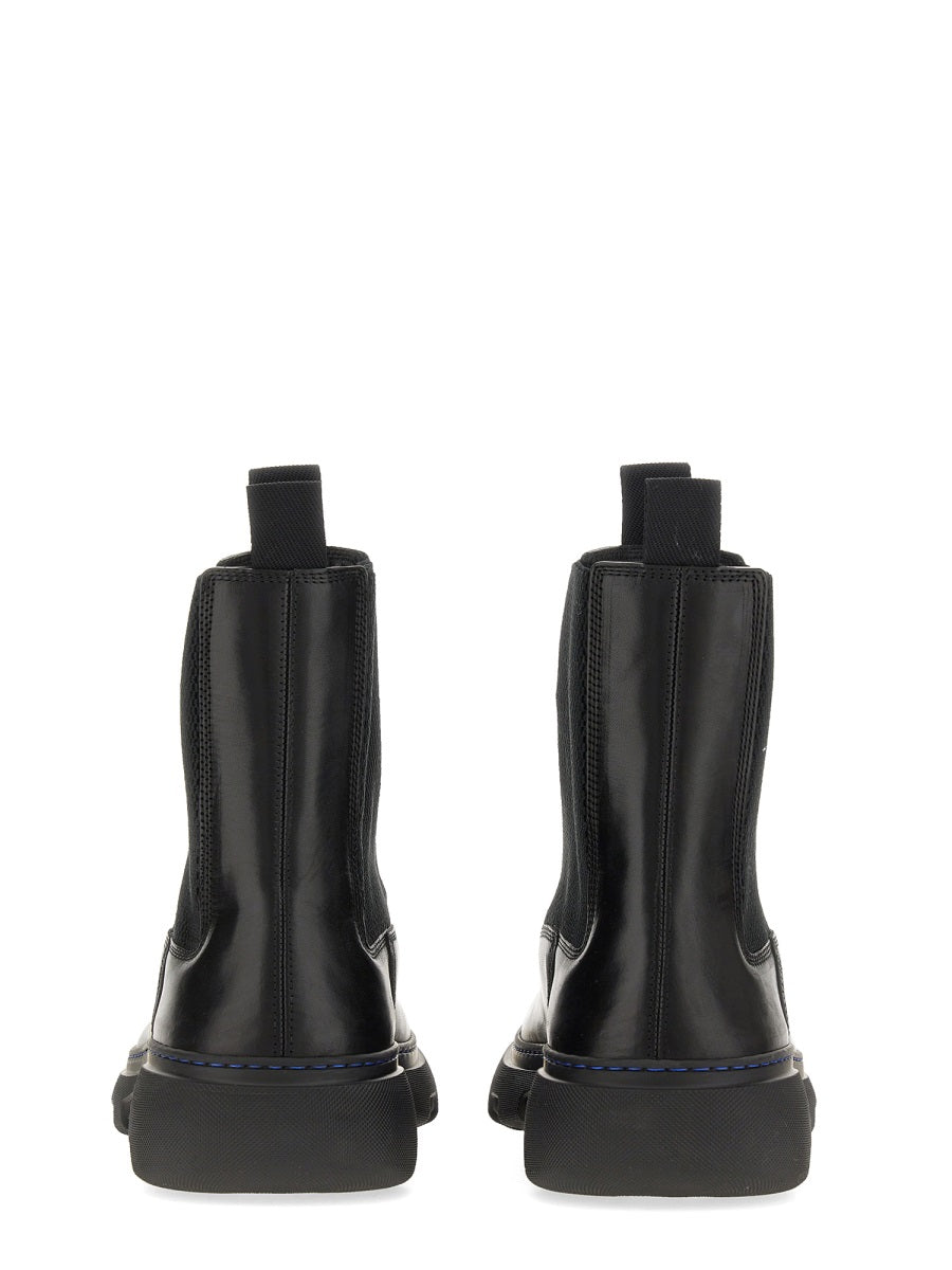 Burberry Men Leather Boot BURBERRY