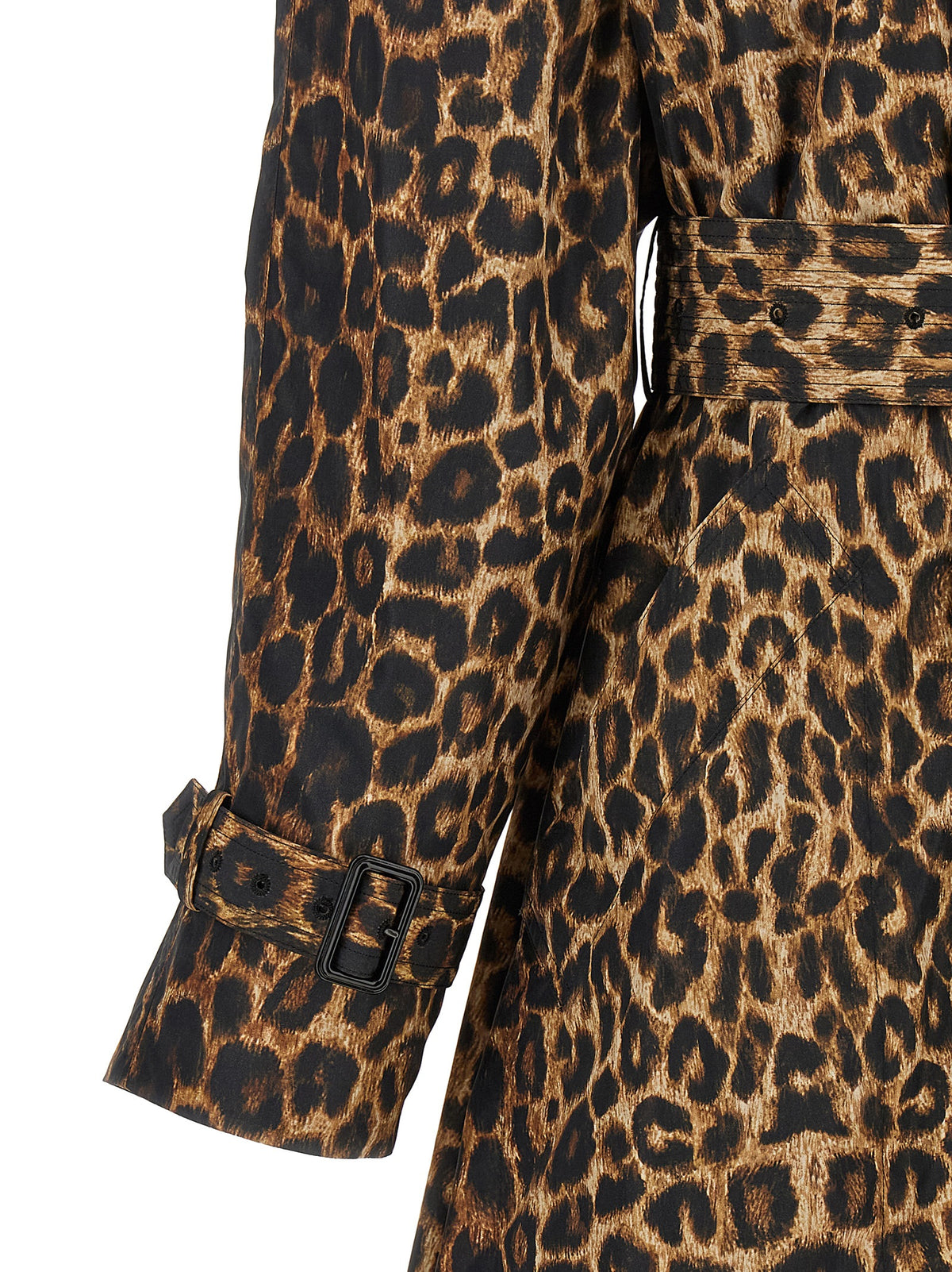 Saint Laurent Women Double-Breasted Trench Coat SAINT LAURENT