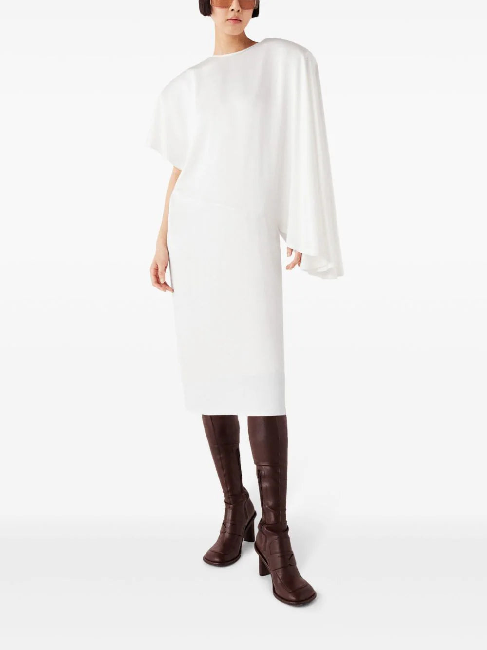 Stella Mccartney Women Asymmetric Midi Dress STELLA MCCARTNEY