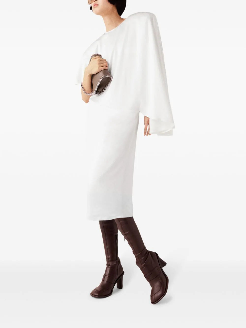 Stella Mccartney Women Asymmetric Midi Dress STELLA MCCARTNEY