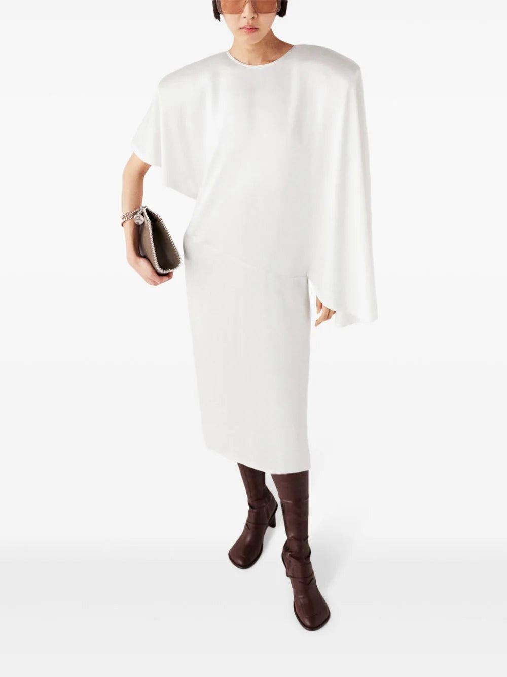Stella Mccartney Women Asymmetric Midi Dress STELLA MCCARTNEY