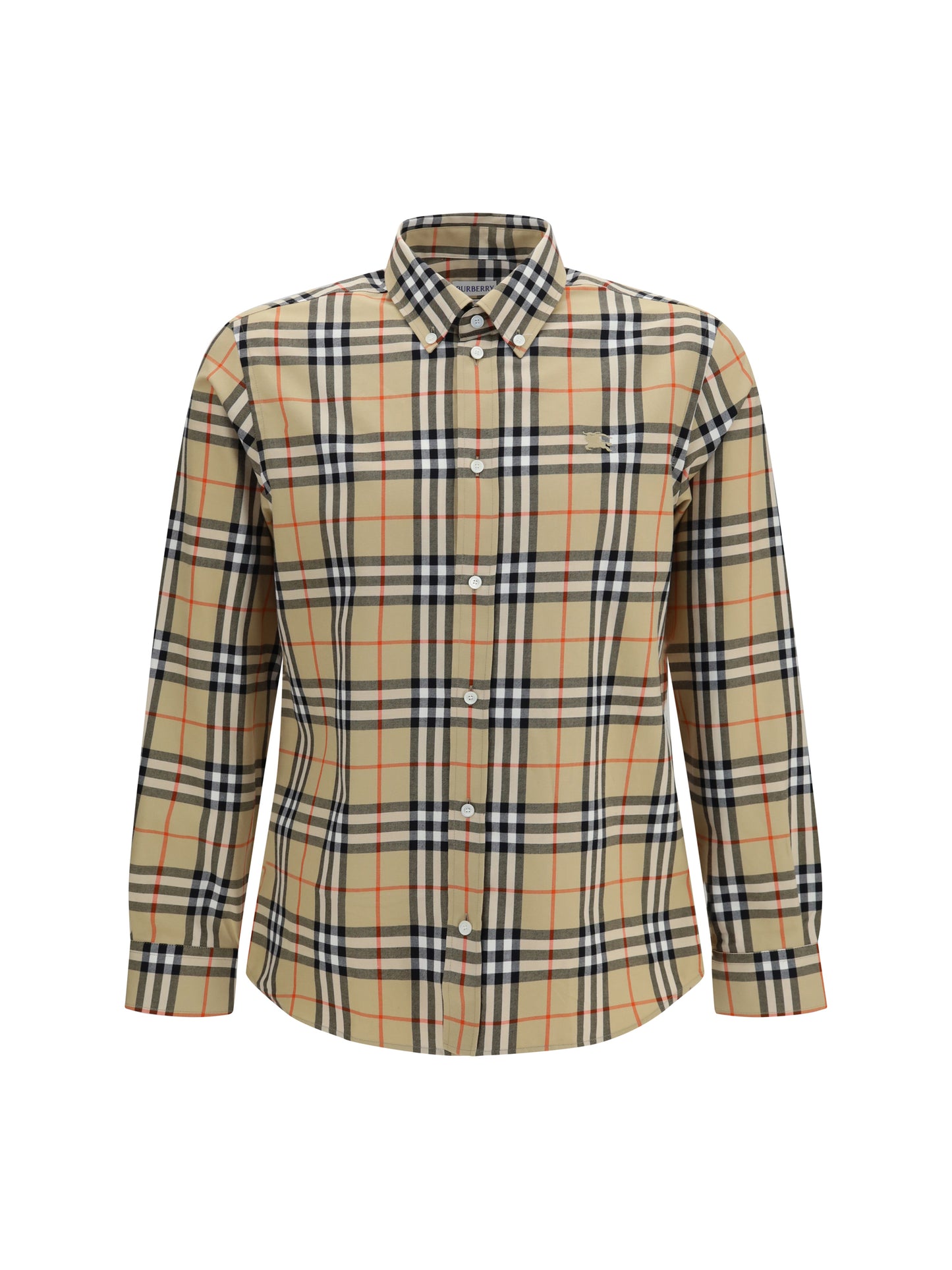 Burberry Men Check Cotton Shirt BURBERRY