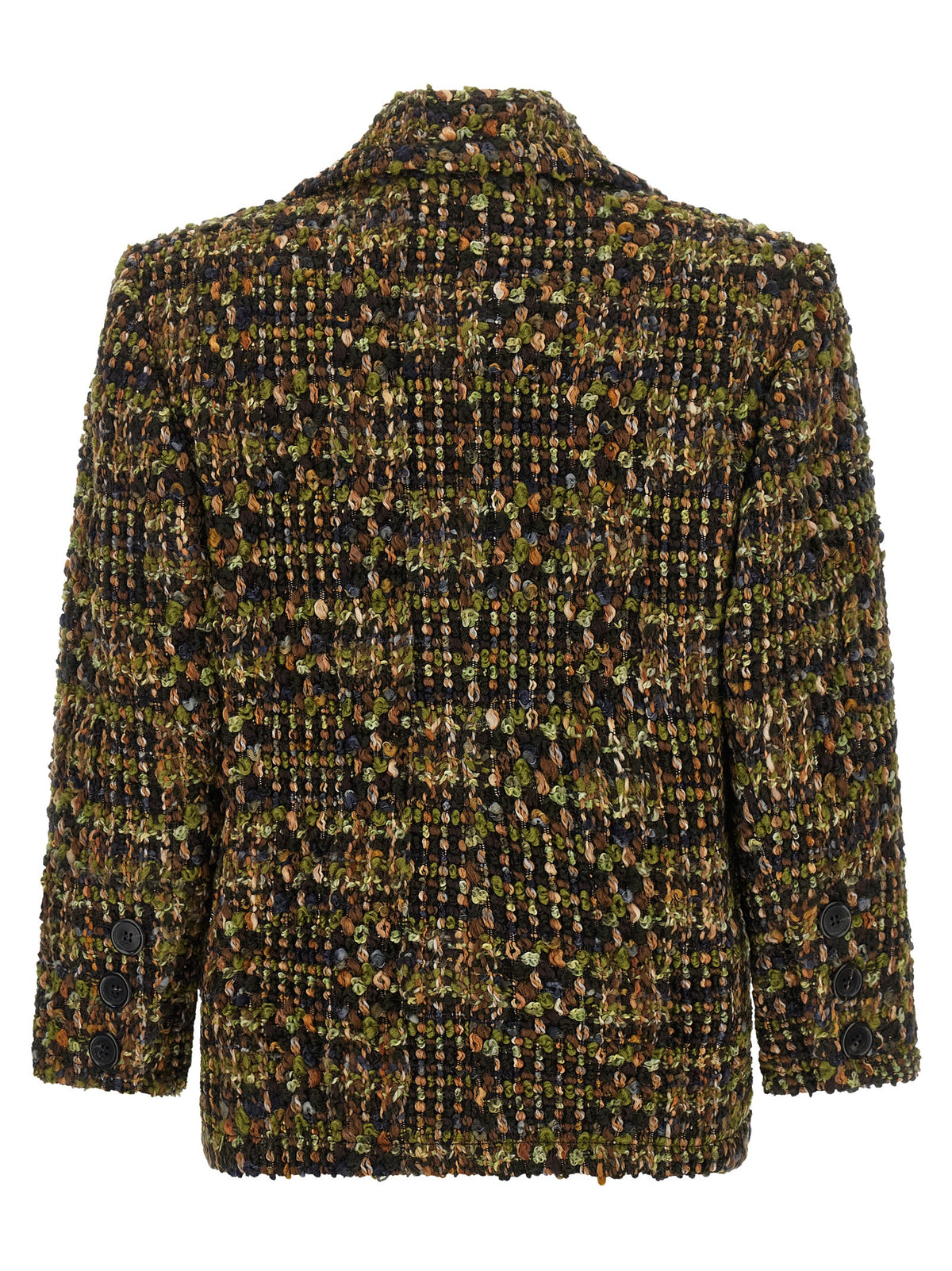 Saint Laurent Women Bouclé Tweed Blazer SAINT LAURENT